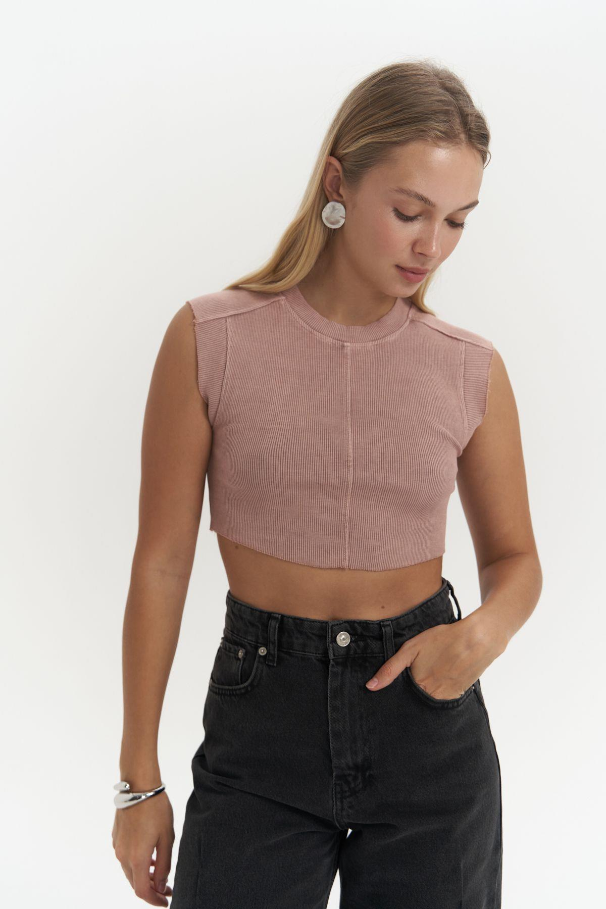 Swipe Lilac Crop