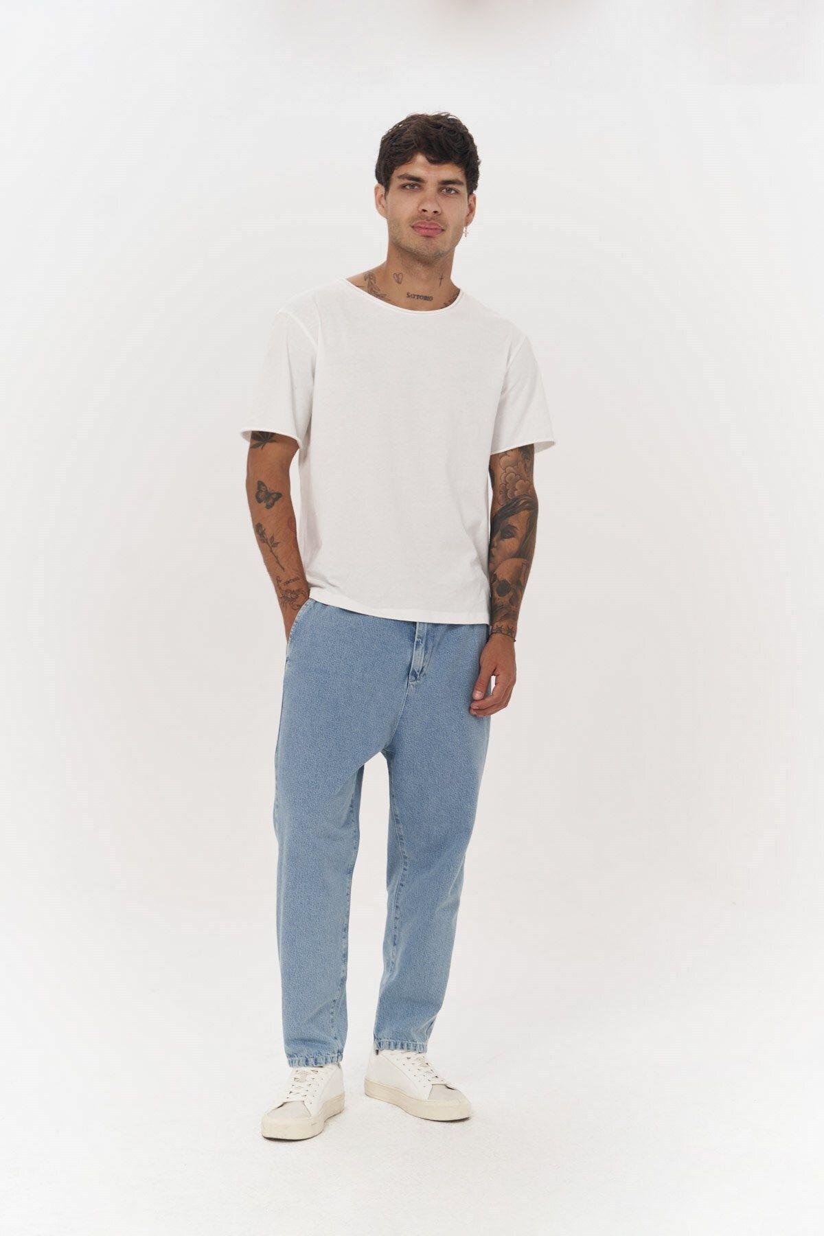 Tanner Men's Ice Blue Jeans