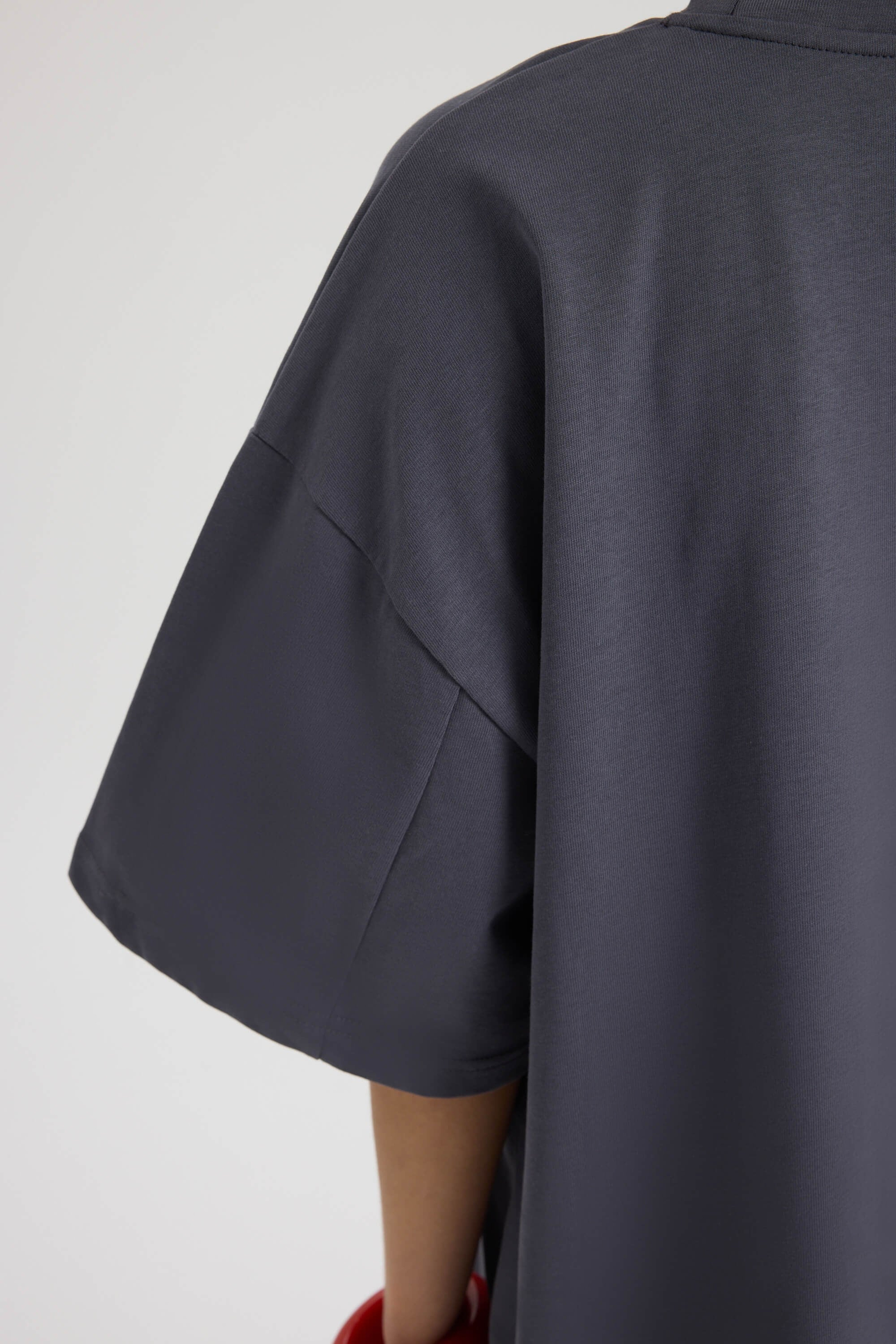 Theory Oversize Füme T-Shirt