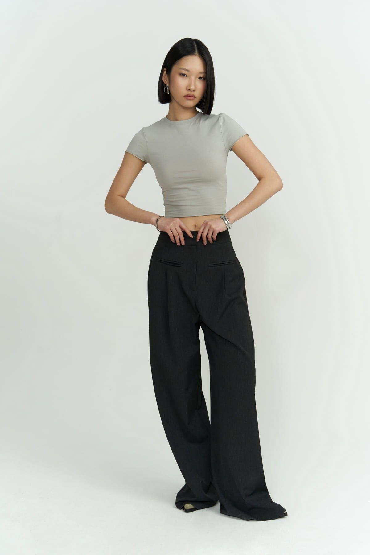 Toppin Duman Penye Crop