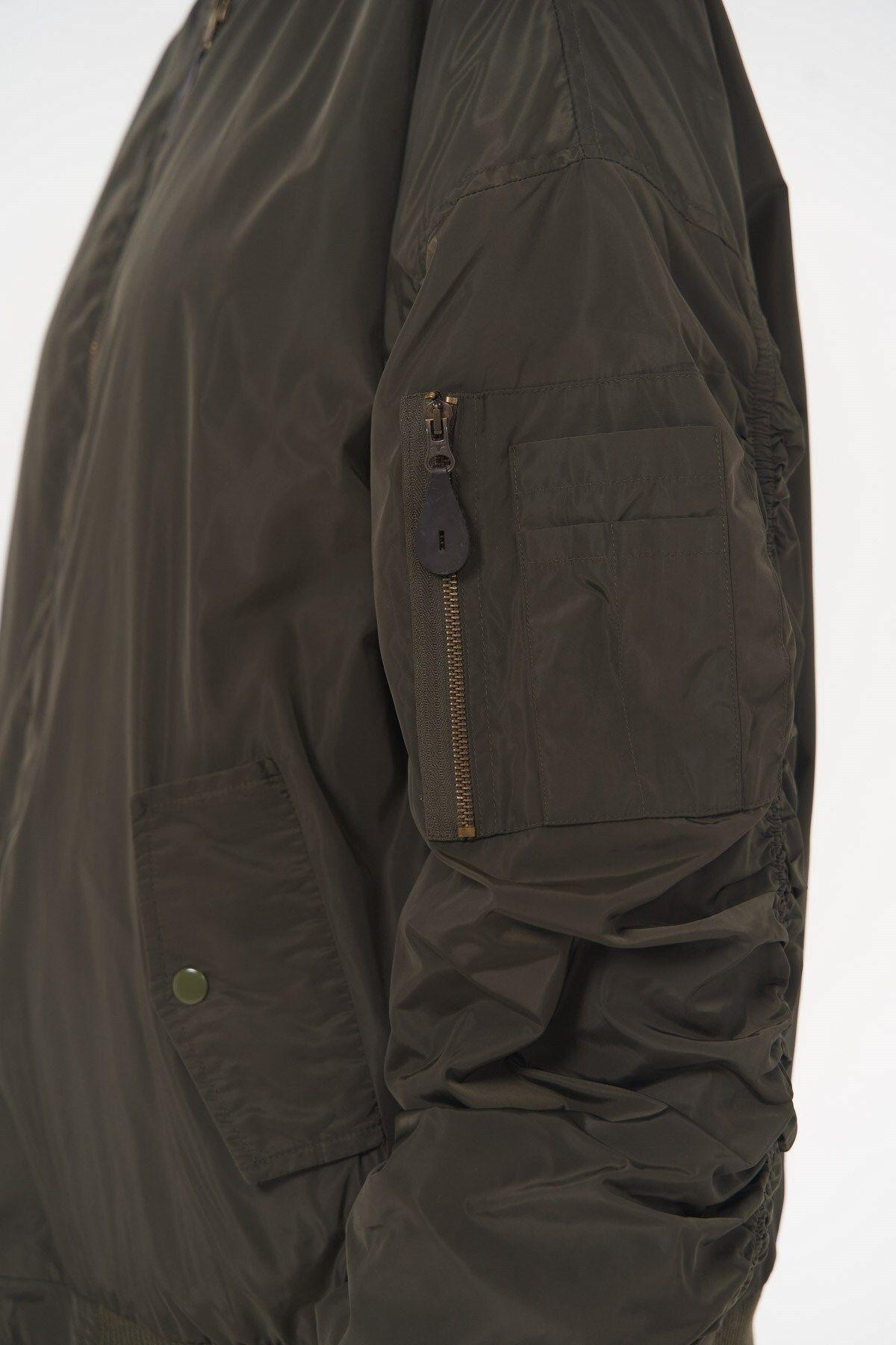 Two-way Khaki Double-Sided Coat