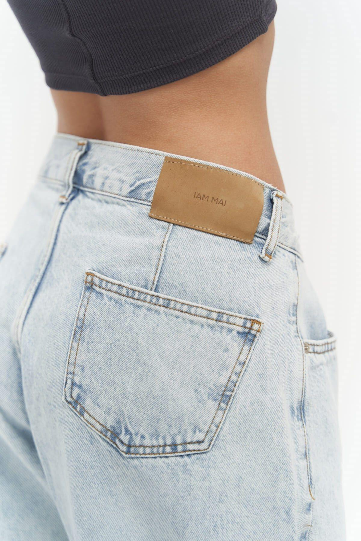 Unique Ice Blue Jeans