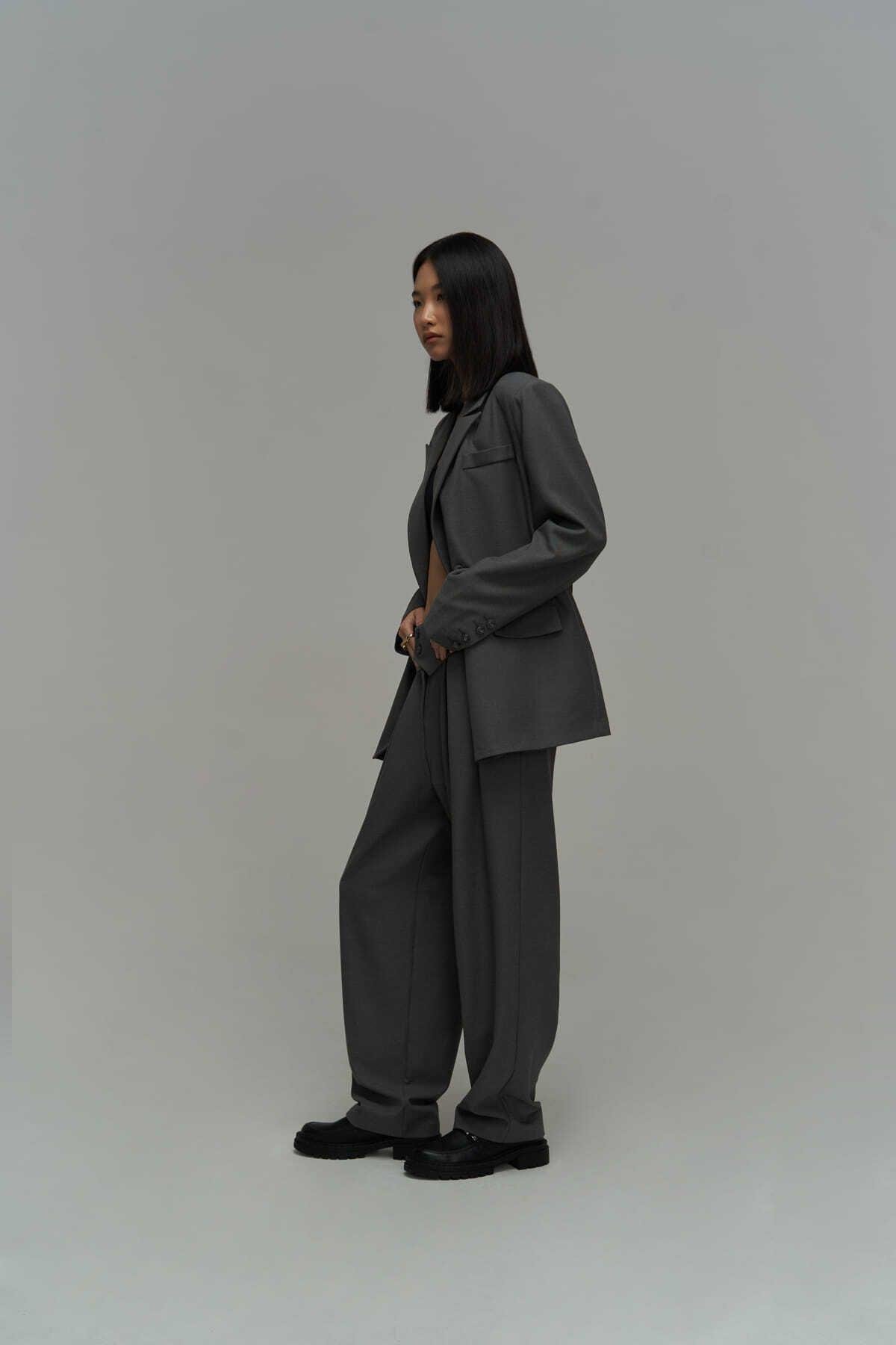 Mai Vanya Anthracite Blazer Suit