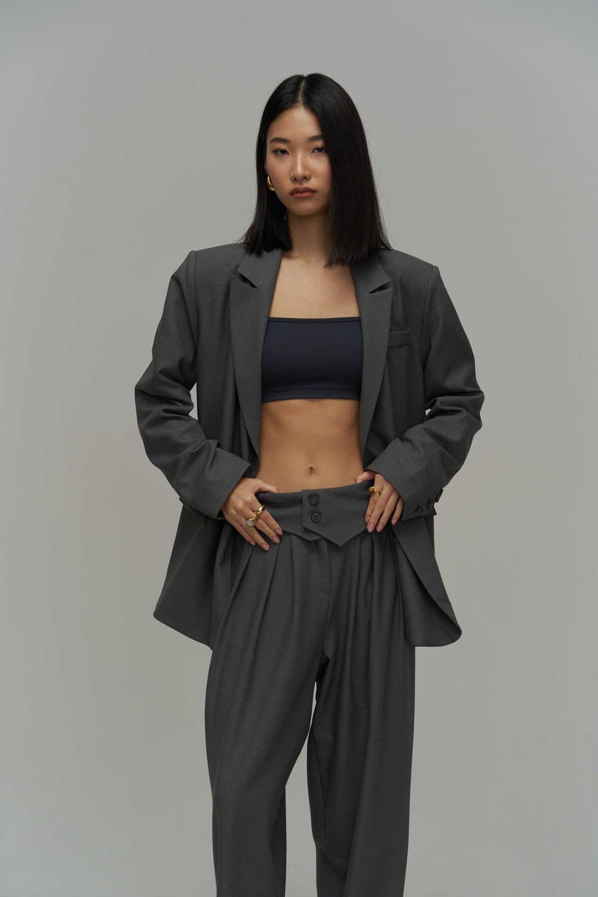 Mai Vanya Anthracite Blazer Suit