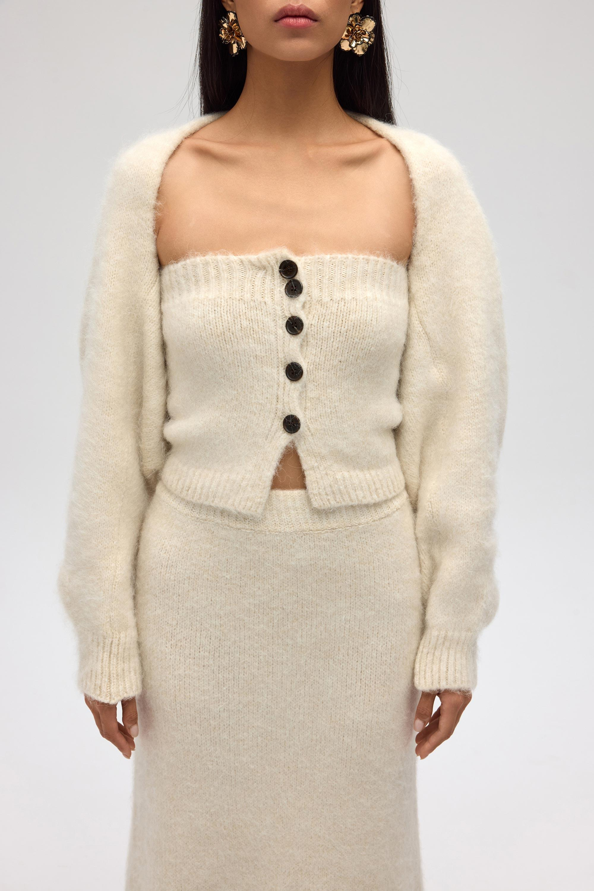 Vintera Bej Üçlü Triko Takım