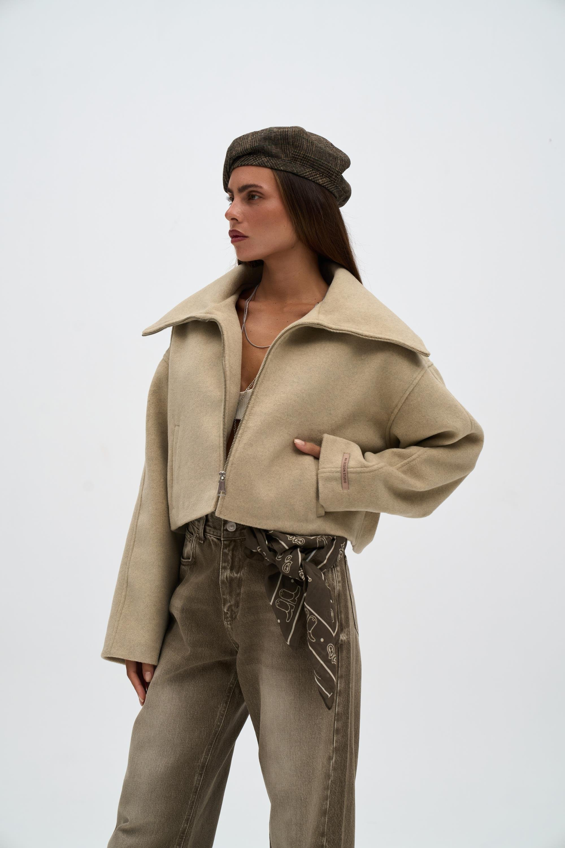 Volme Washed Green Jean Pants