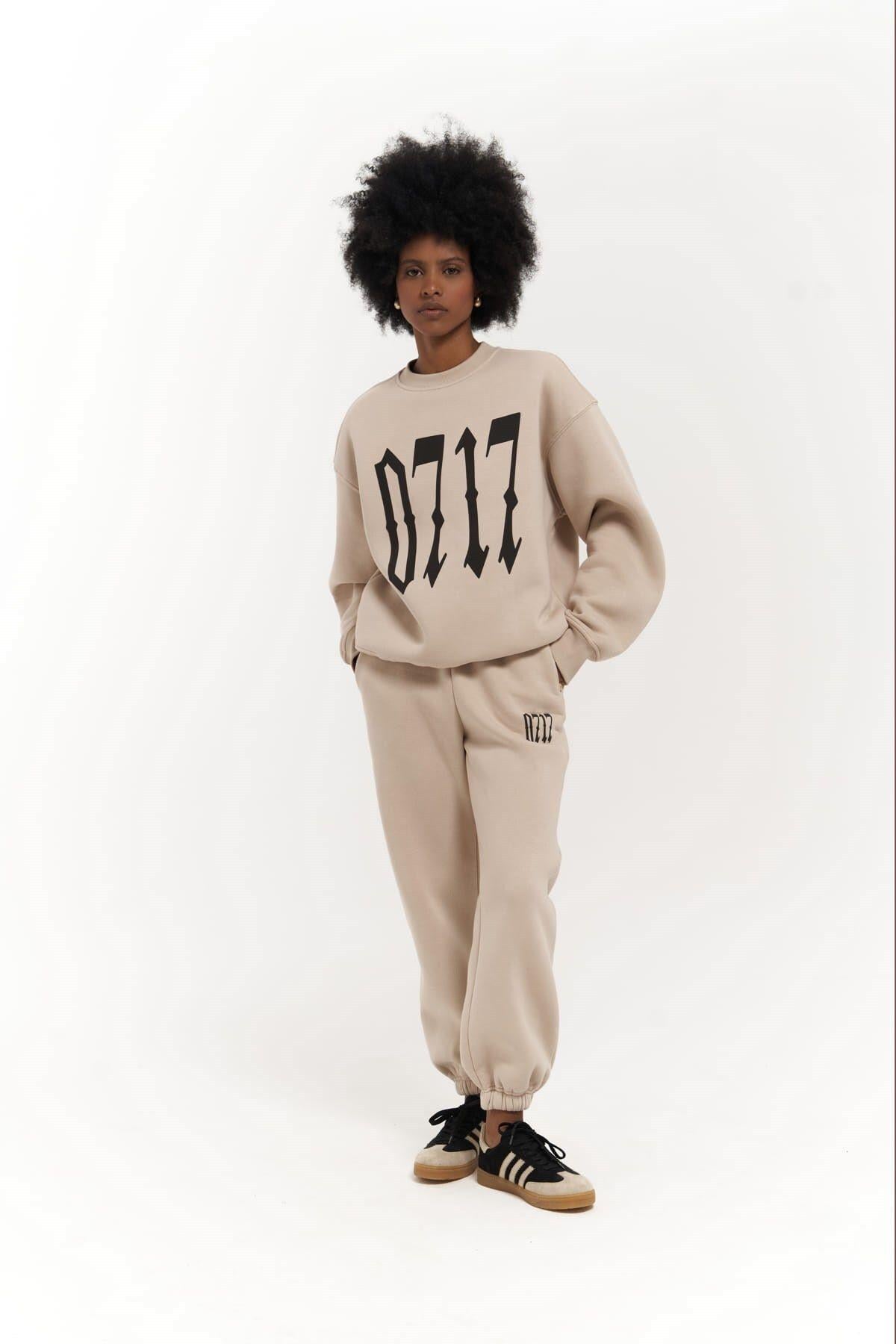 ZEOY 0717 Beige Tracksuit