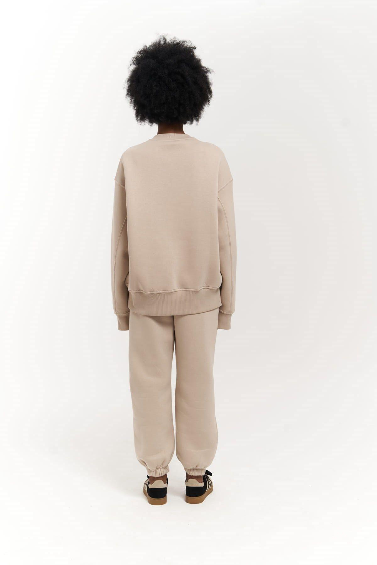ZEOY 0717 Beige Tracksuit