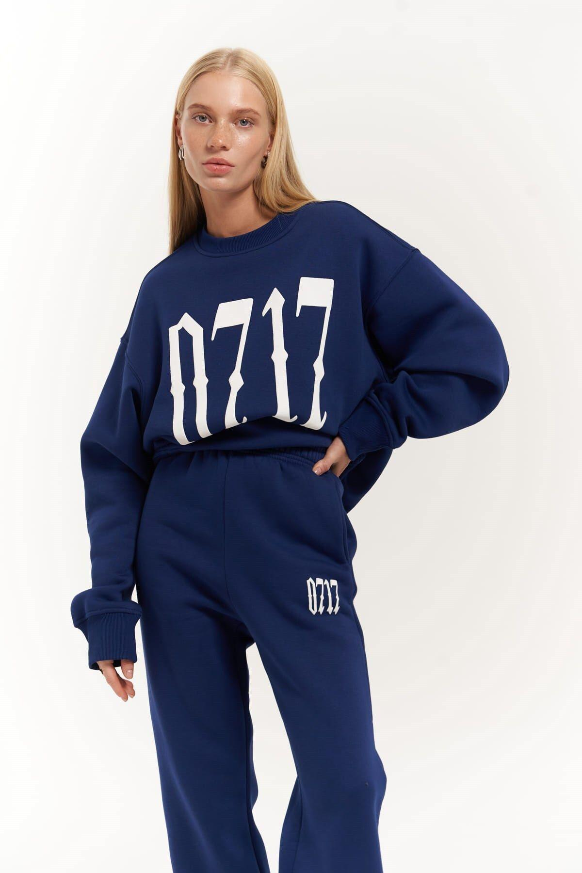 ZEOY 0717 Navy Blue Tracksuit