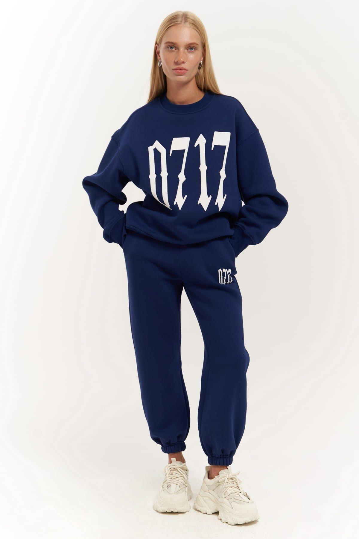ZEOY 0717 Navy Blue Tracksuit