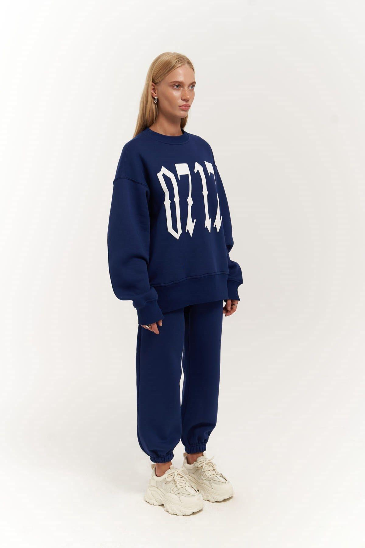 ZEOY 0717 Navy Blue Tracksuit