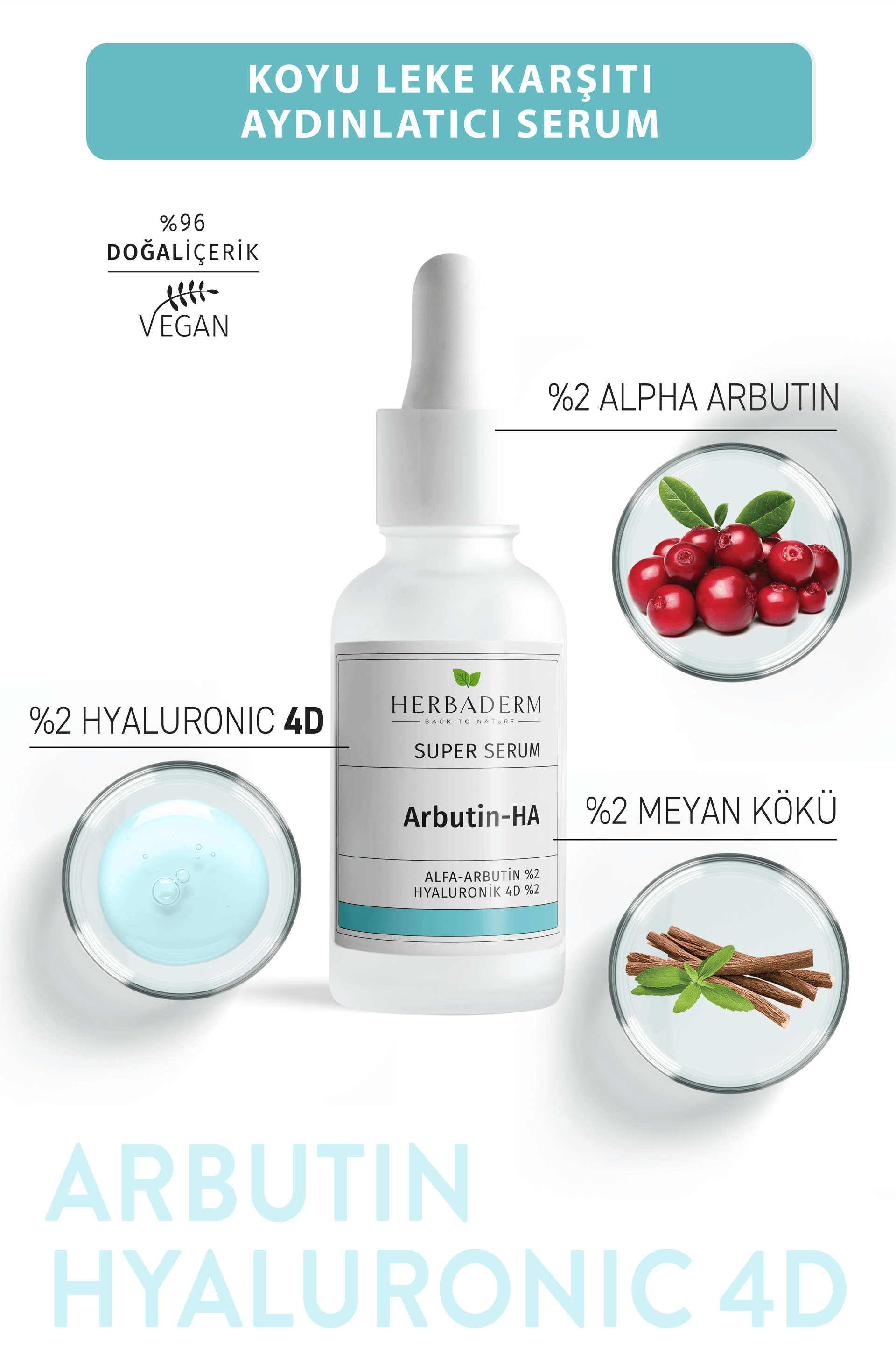 Aydınlatıcı ve Leke Görünümü Azaltıcı Super Serum 30 ml