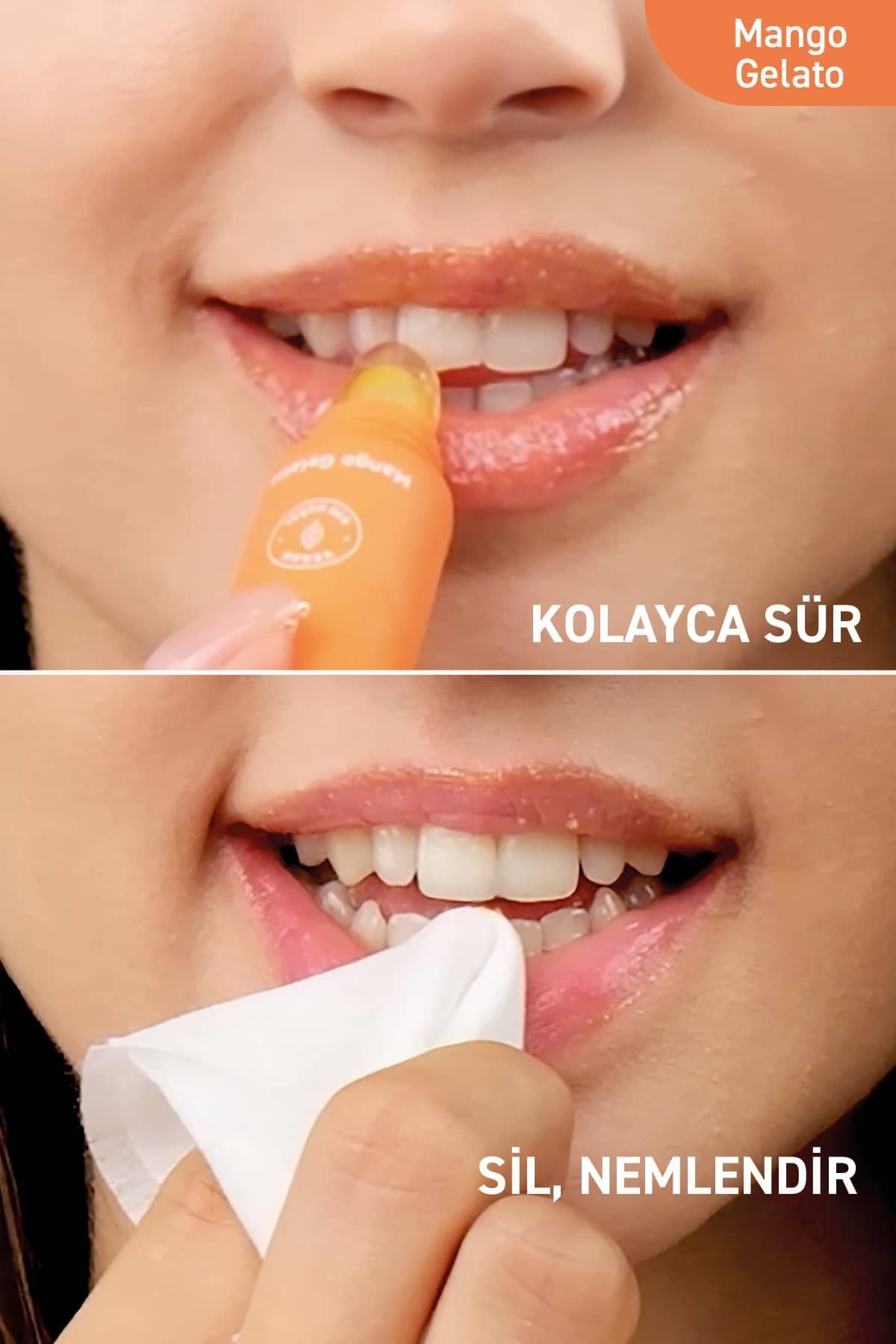 Dudak Peelingi, Lip Scrub-Mango Gelato 15 ml