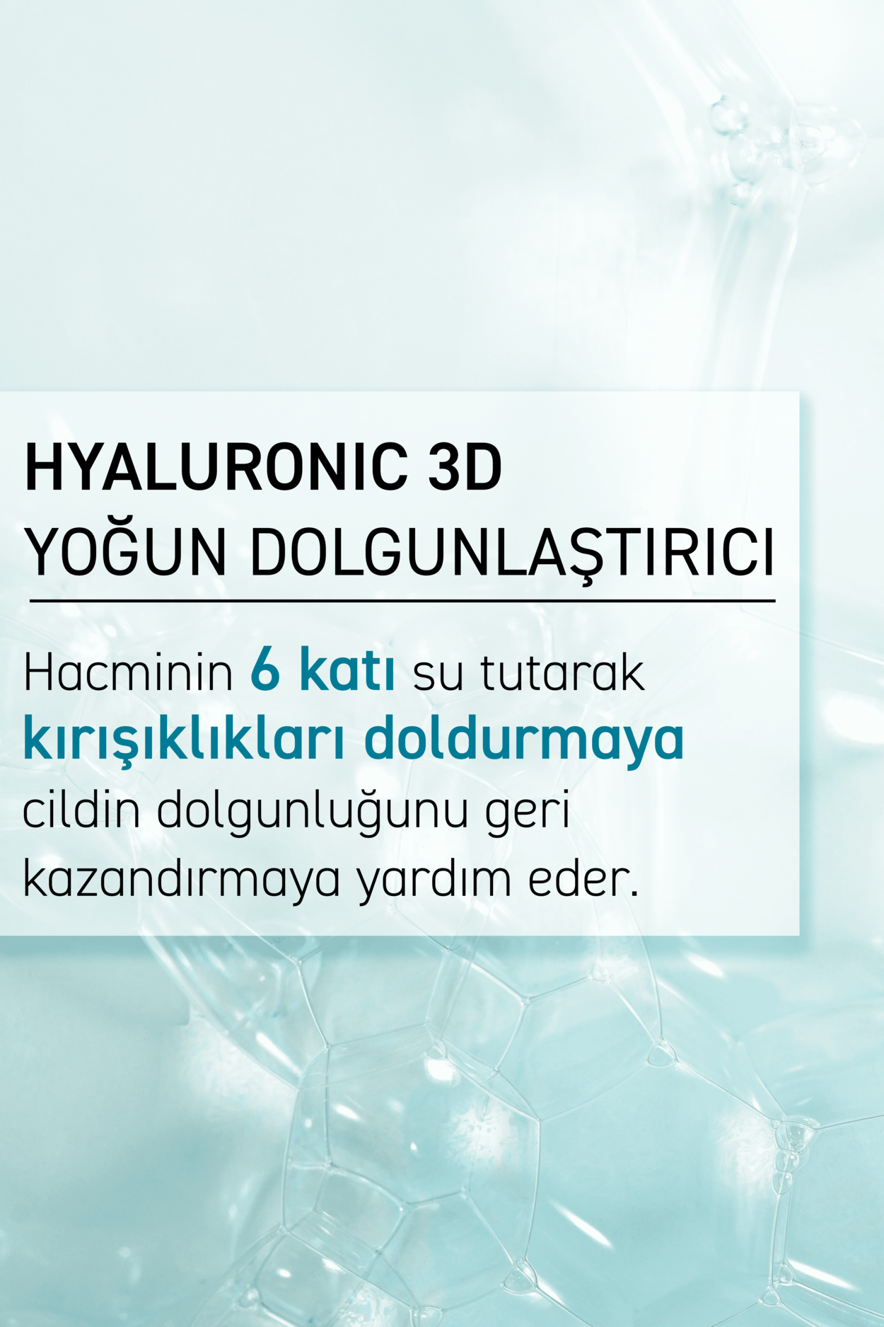 Dolgunlaştırıcı Collagen + Hyaluronik 3D Nemlendirici Krem 50 ml