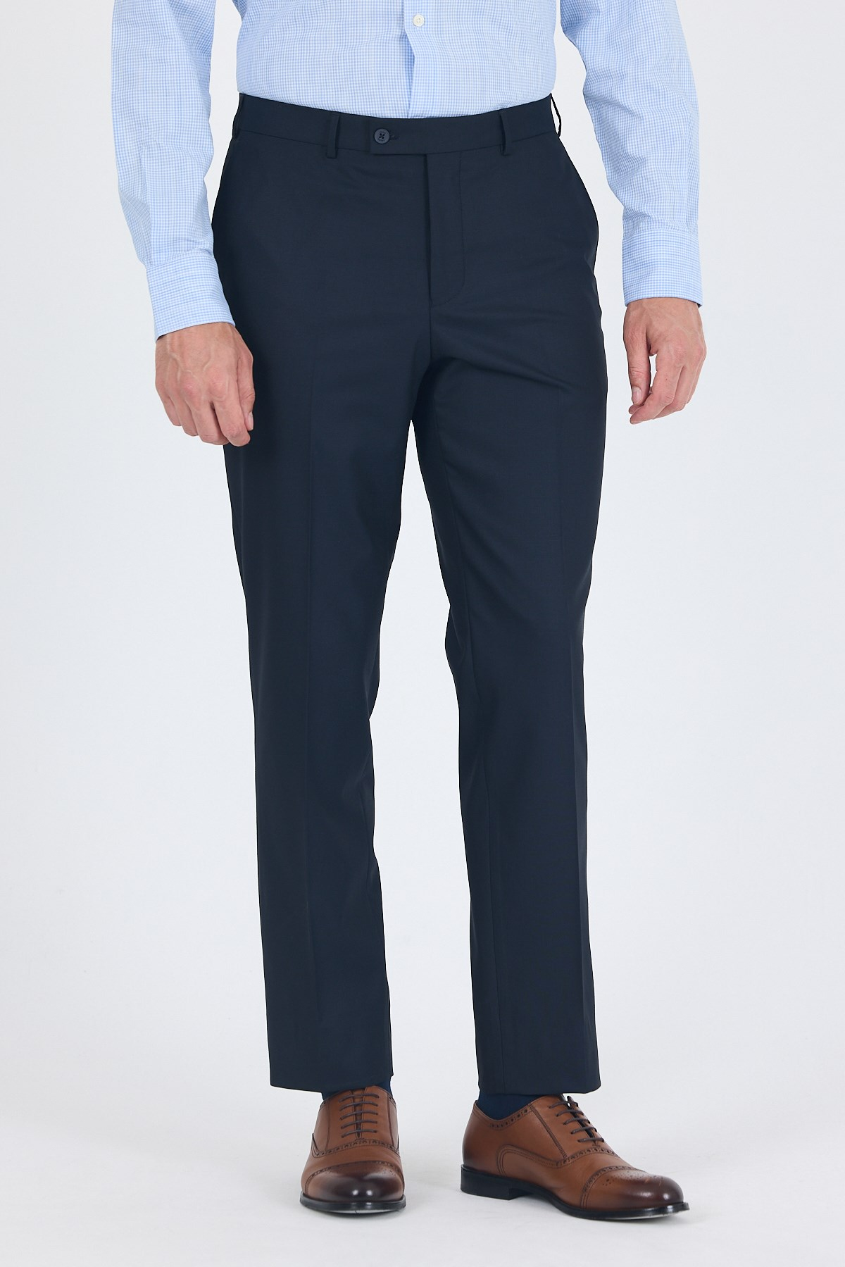 Lacivert Yan Cep Basic Comfort  Pantolon 1003260005