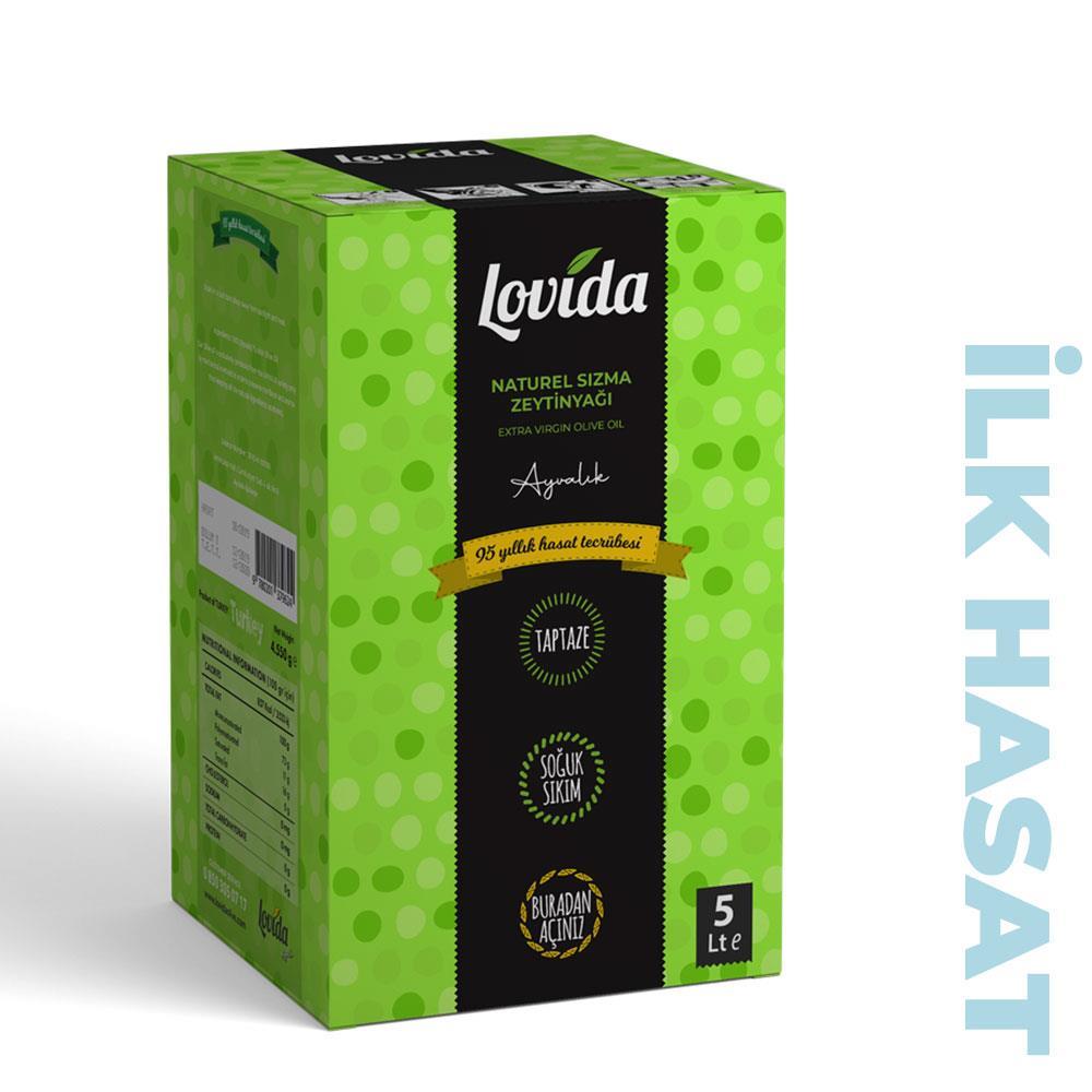 Filtresiz Erken Hasat Soğuk Sıkım Zeytinyağı 5 Lt Bag In Box 2024-25