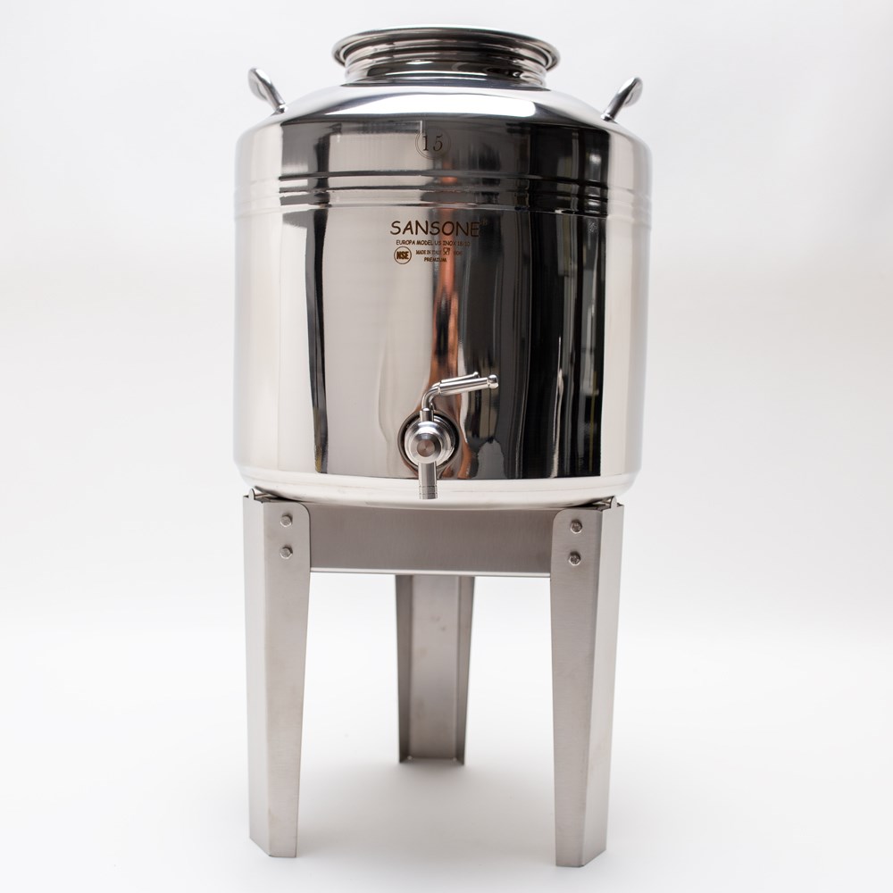 INOX Güğüm Standı (15 Lt Güğümler için)