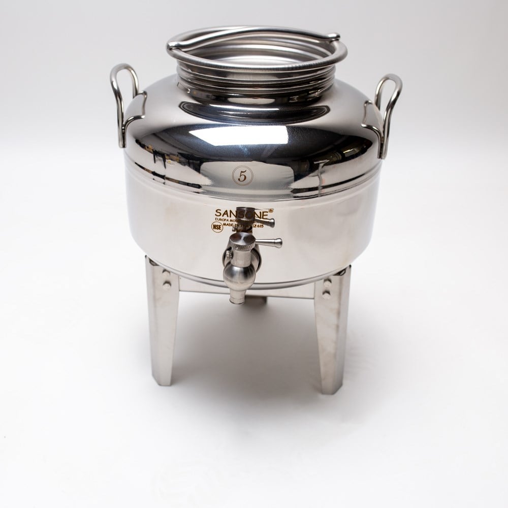 INOX Güğüm Standı (5 Lt Güğümler için)