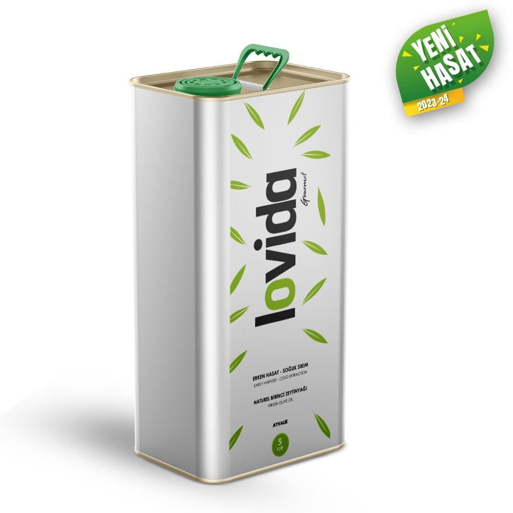 Naturel Birinci Zeytinyağı 5 Lt Teneke 2023-24