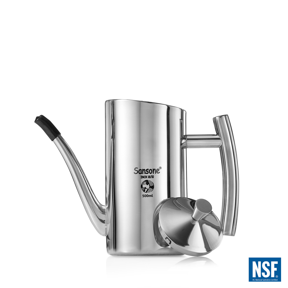 Paslanmaz Set Güğüm 5lt + Yağdanlık 500ml