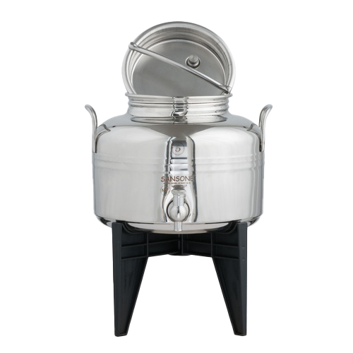 Paslanmaz Set Güğüm 5lt + Yağdanlık 500ml