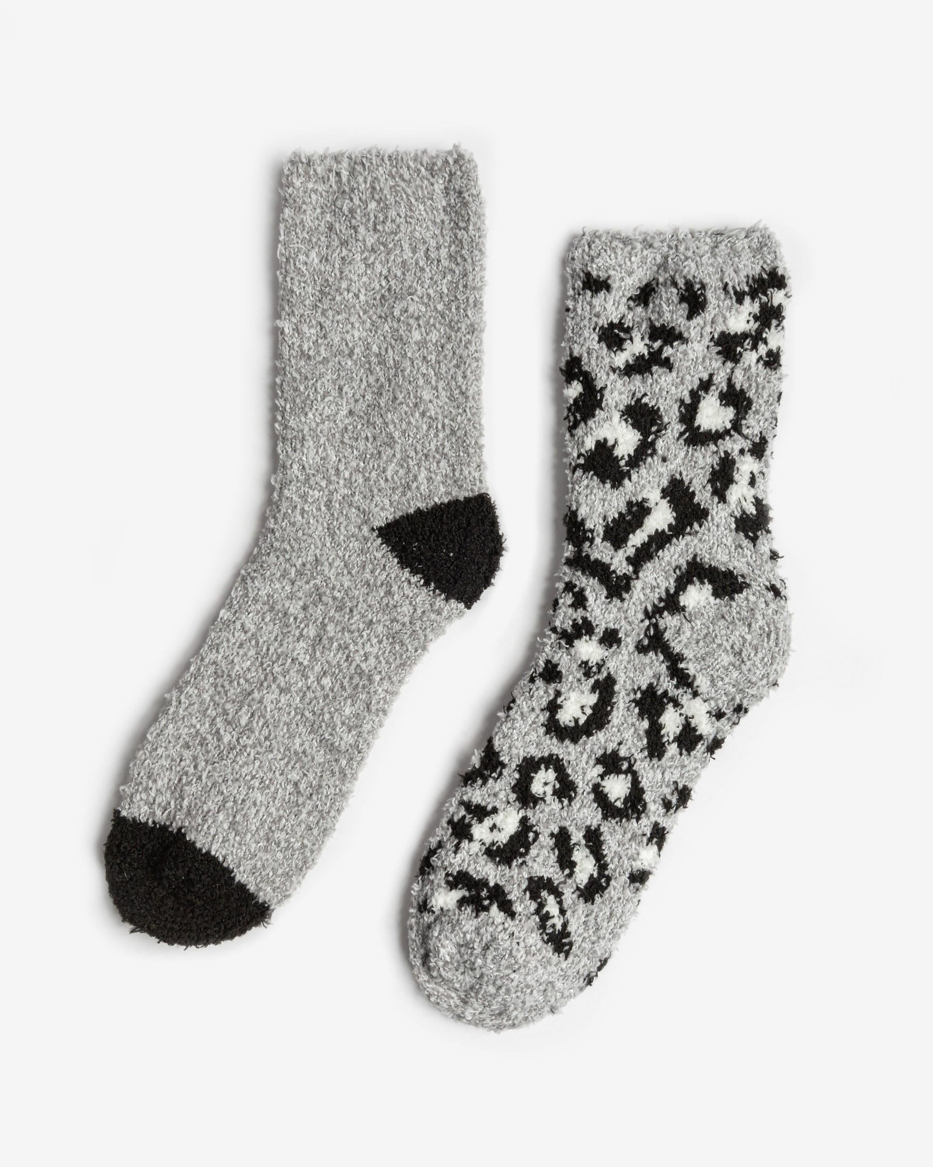 2'li Kadın Home Socks Ev Çorabı