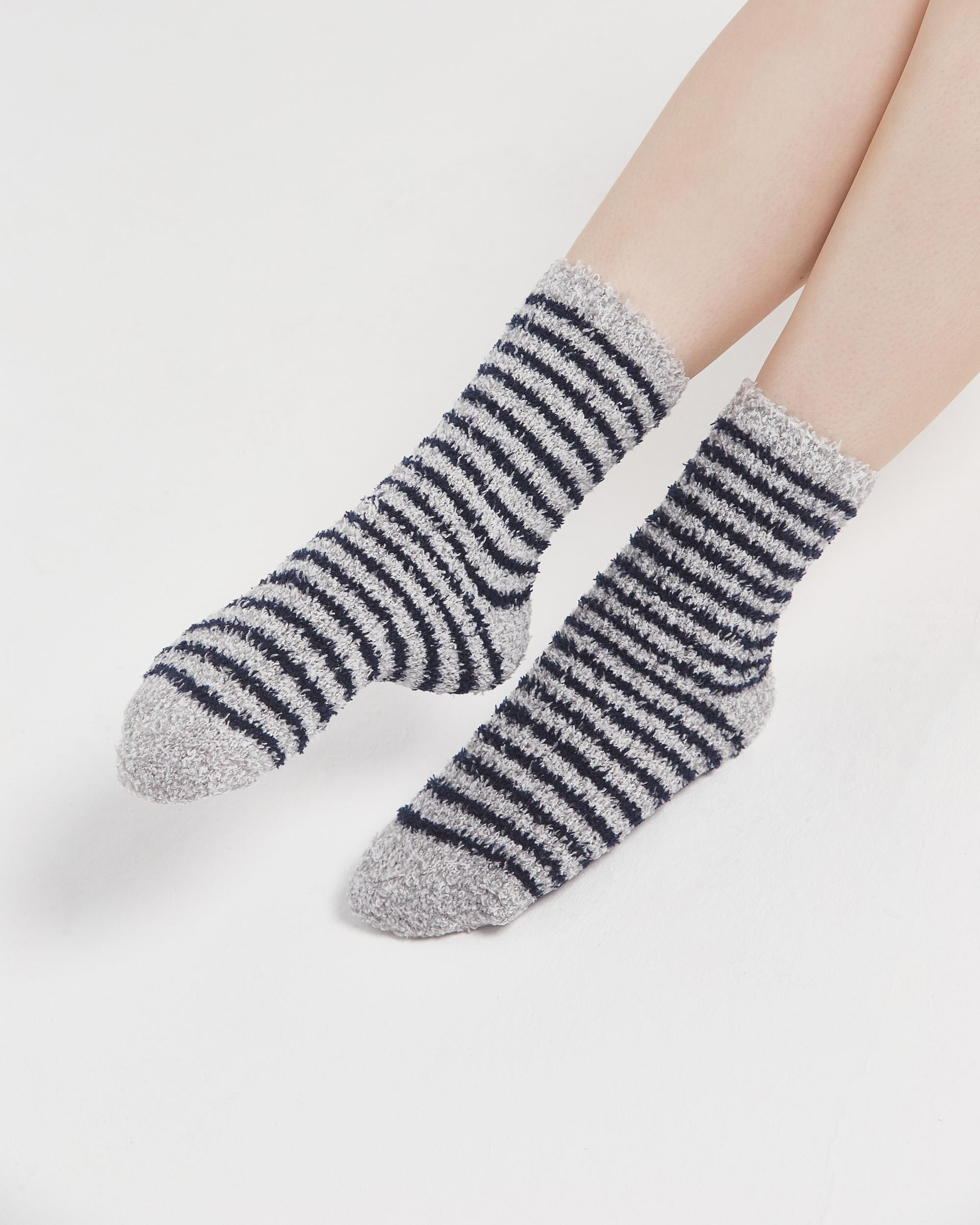 2'li Kadın Yumuşak Kışlık Home Socks Ev Çorabı
