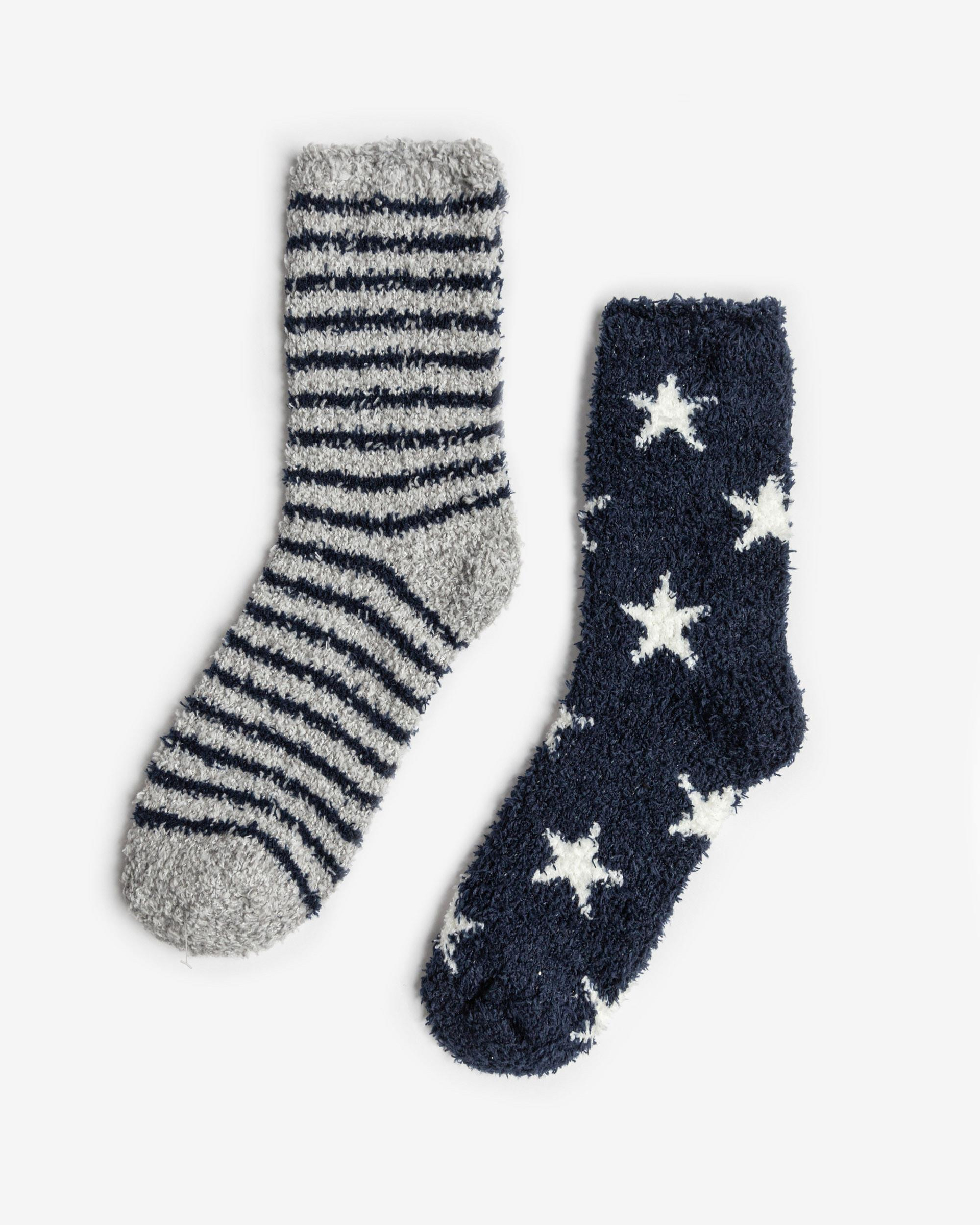 2'li Kadın Yumuşak Kışlık Home Socks Ev Çorabı