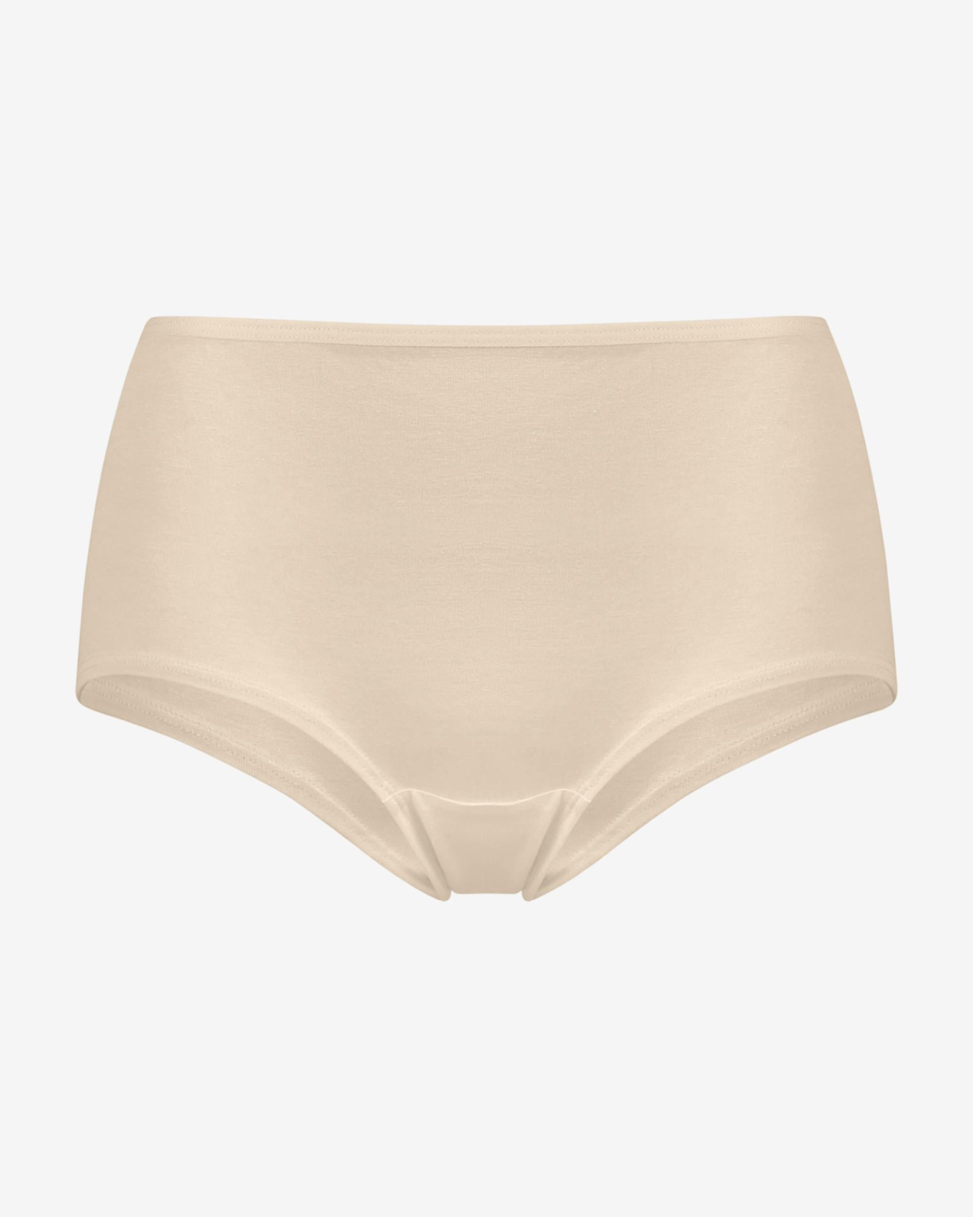 Bambu Ten Rengi Yüksek Bel Slip Külot