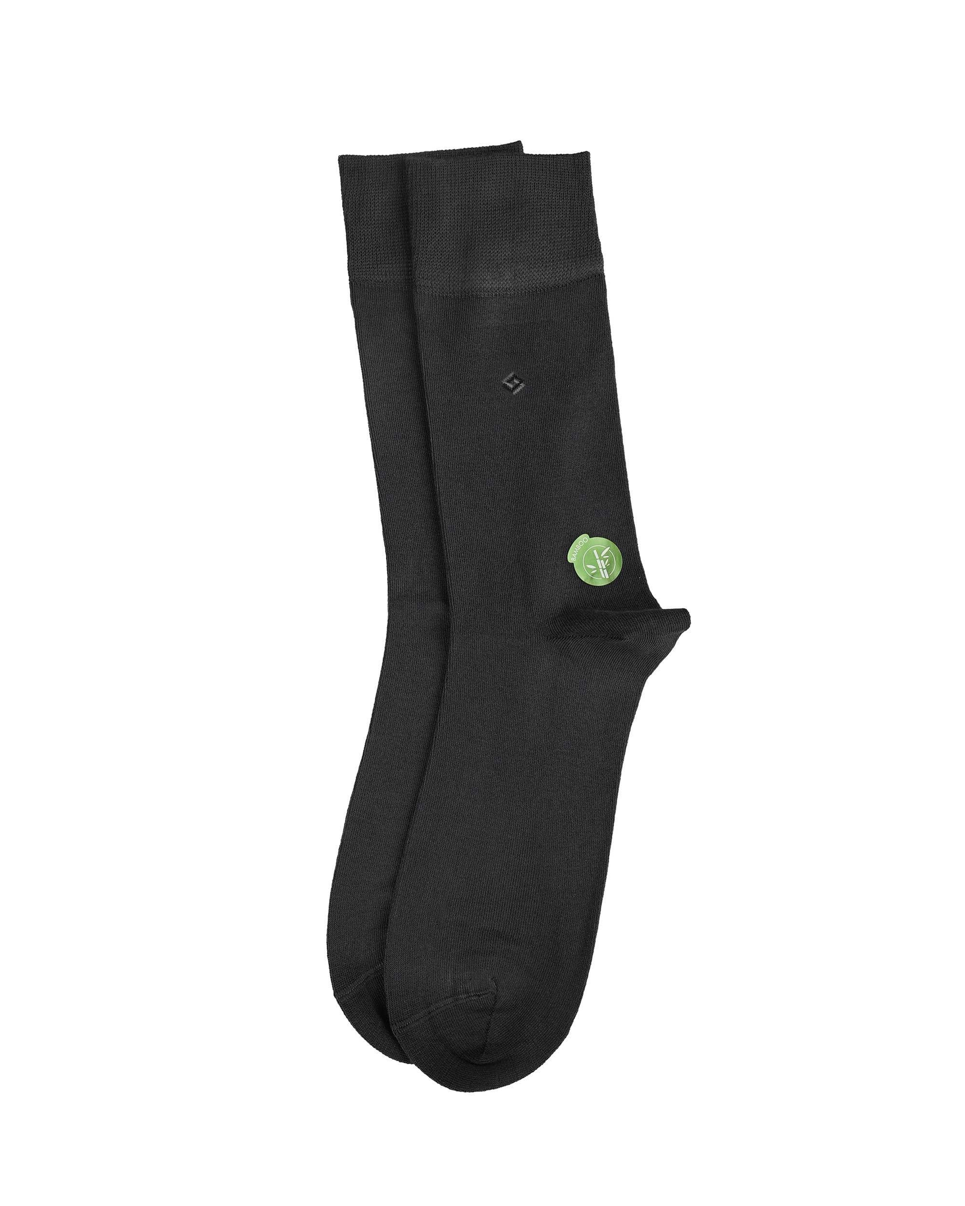 Erkek Premium Dikişsiz Bambu Çorap Füme
