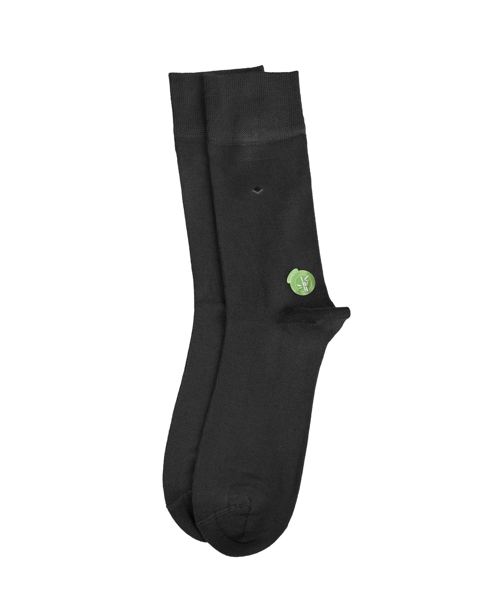Erkek Premium Dikişsiz Bambu Çorap Füme