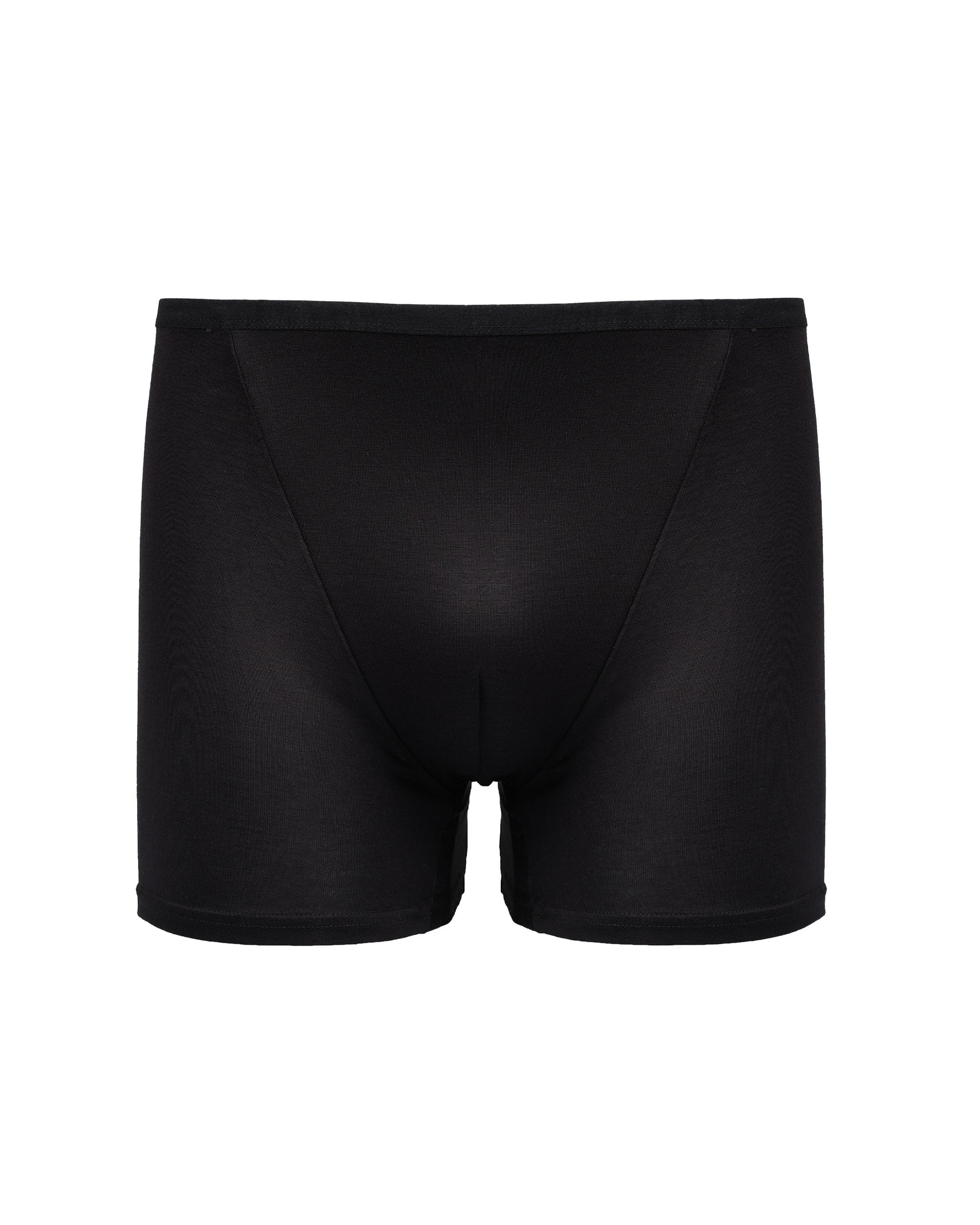 Erkek Rahat Bel Lastikli Bambu Boxer Siyah