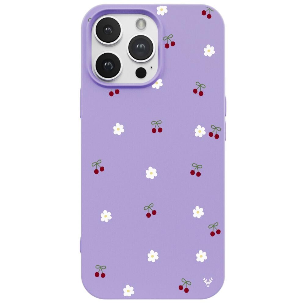 iPhone 16 Pro Max Daisy Cherry Thine Transparent