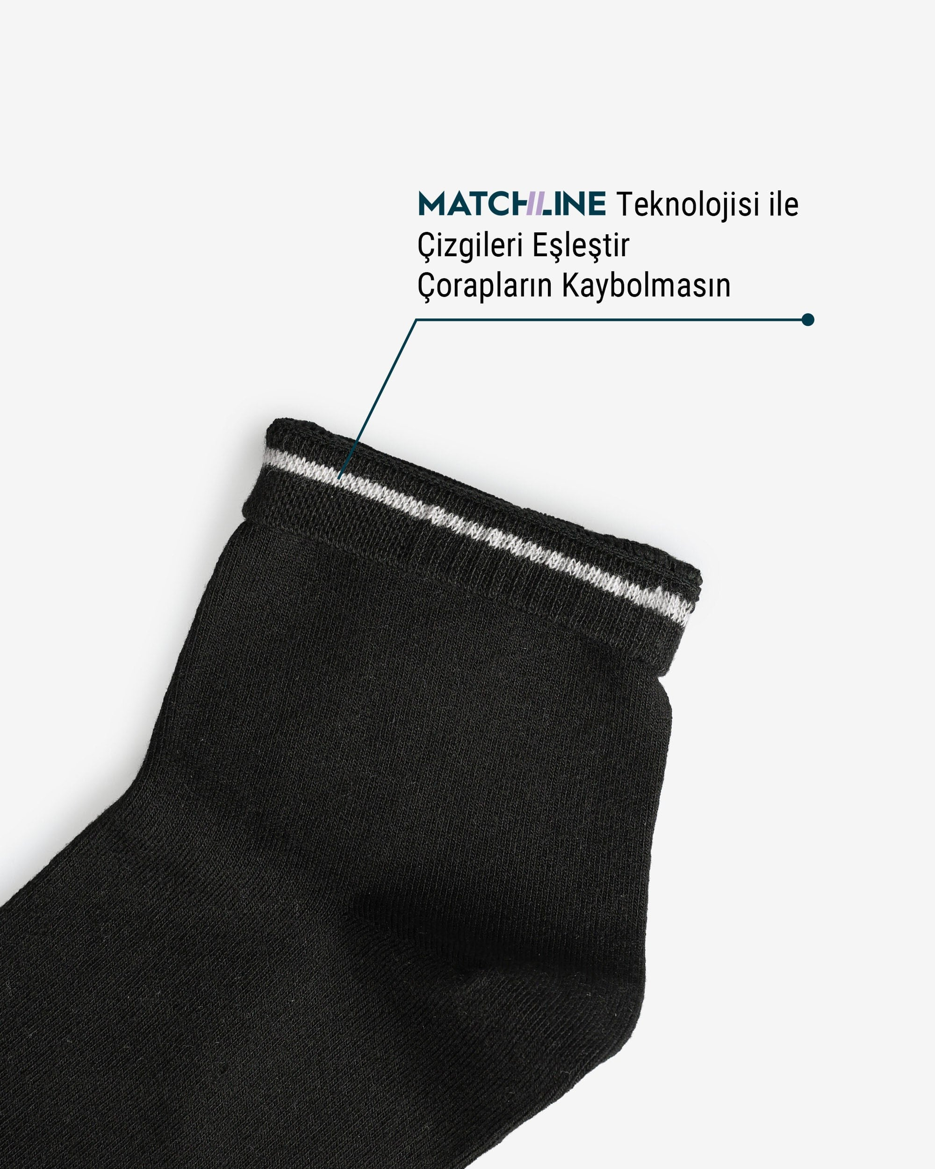 Kadın Premium Dikişsiz Modal Çorap Siyah