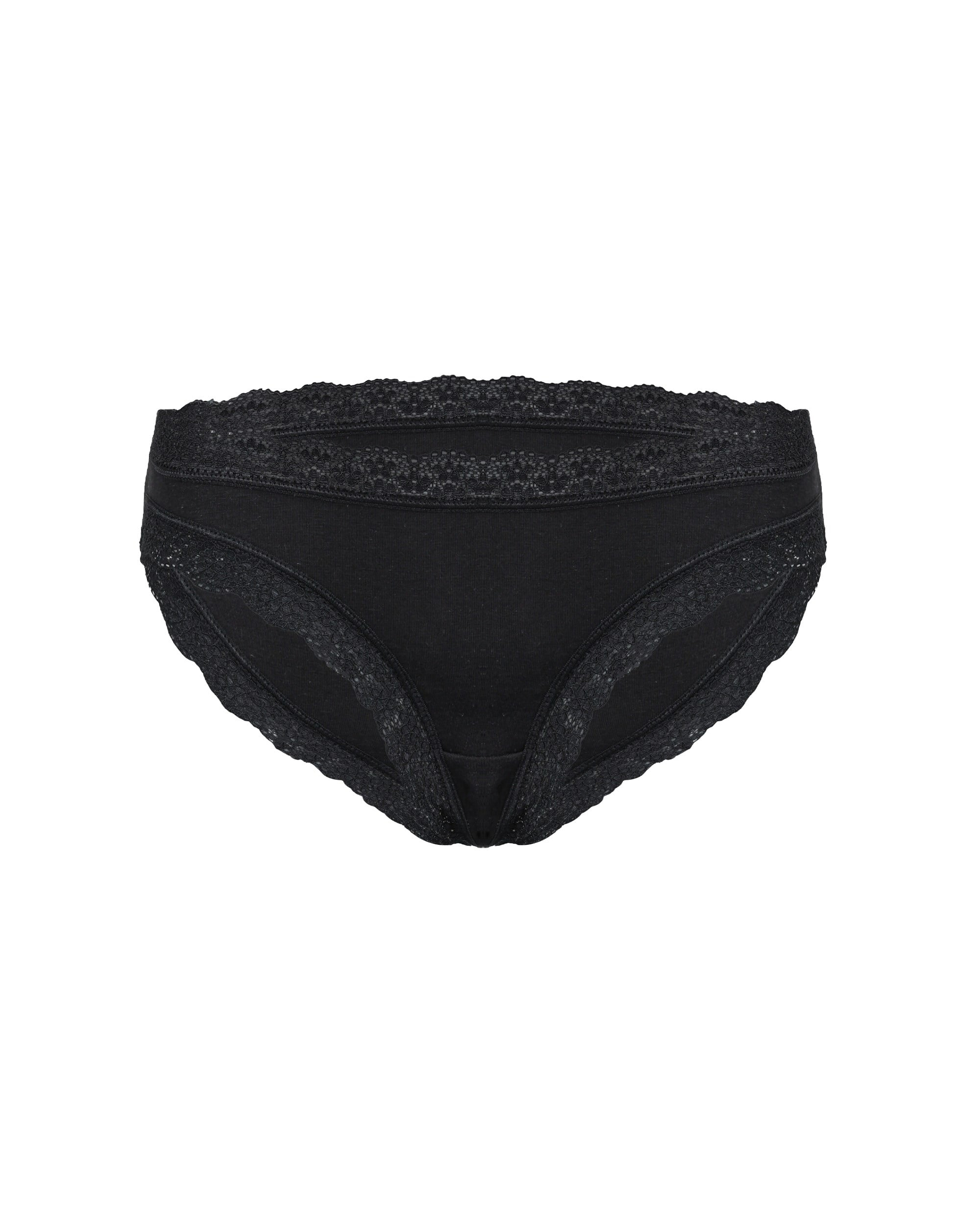 Kadın Premium Lyocel Slip Siyah