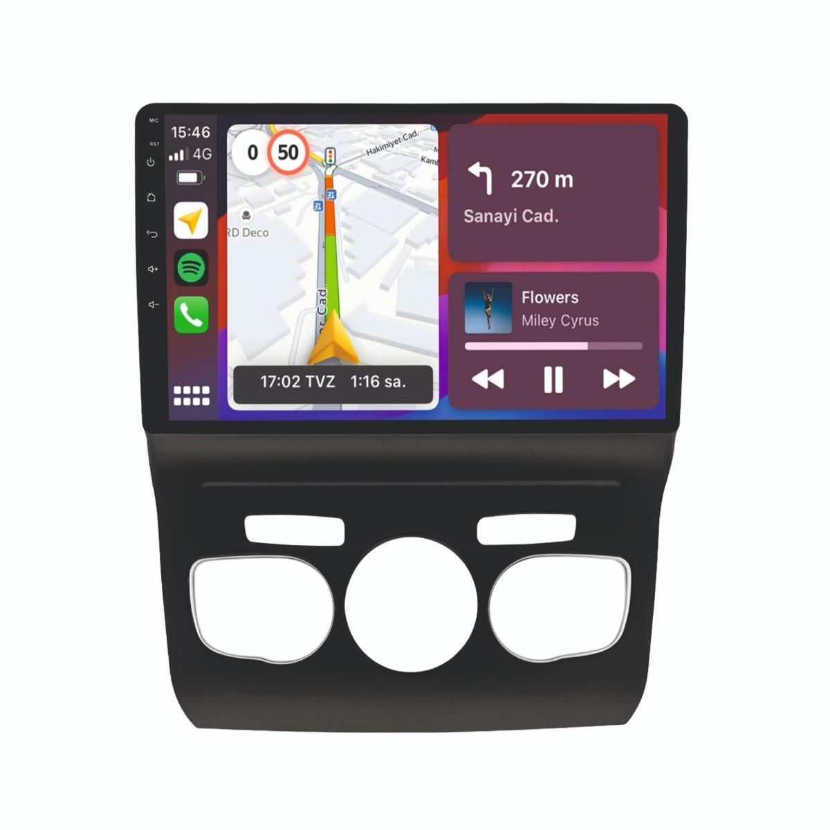 Citroen C4 Android Multimedya Sistemi 2013-2016