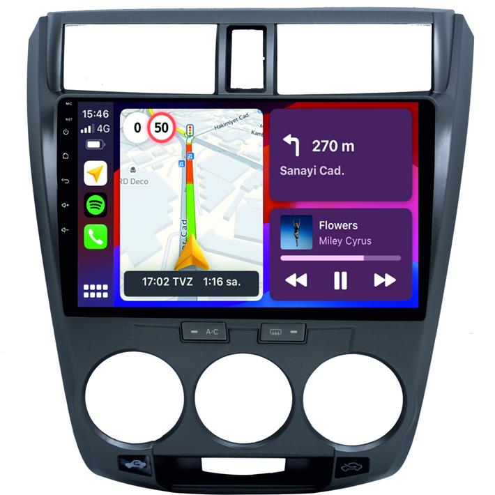 Honda City Manuel Klima Android Multimedya Sistemi  2002-2008
