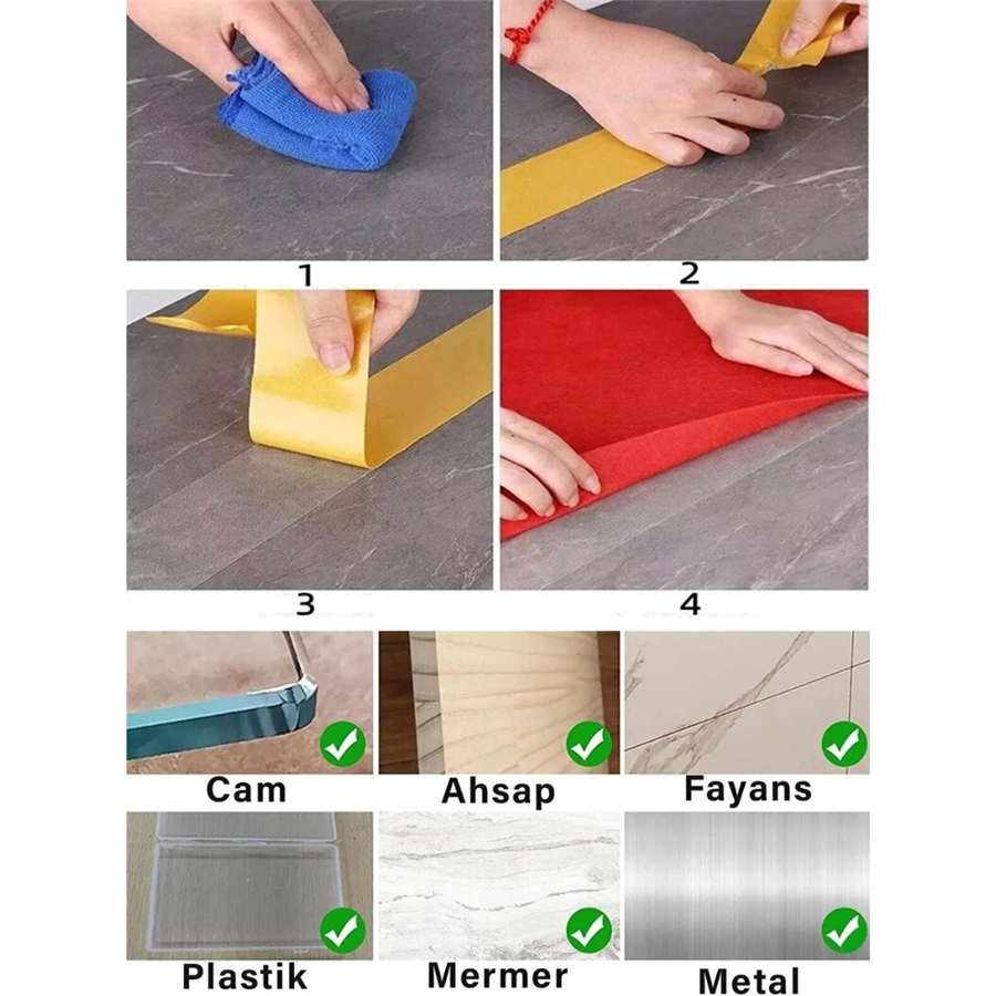 Halı Kaydırmaz Bant 5 Metre
