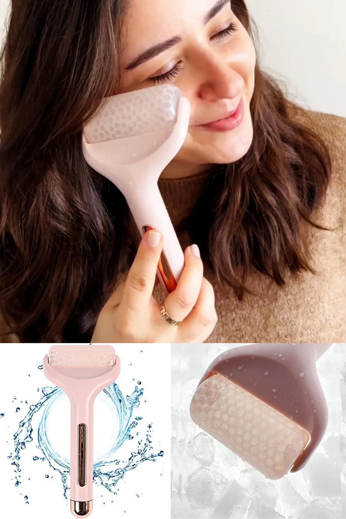 ICE ROLLER YÜZ MASAJ ALETİ YENİ