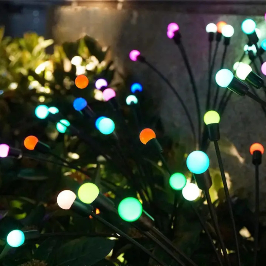 SOLAR LED ATESBÖCEGI BAHÇE ISIKLARI 2 ADET
