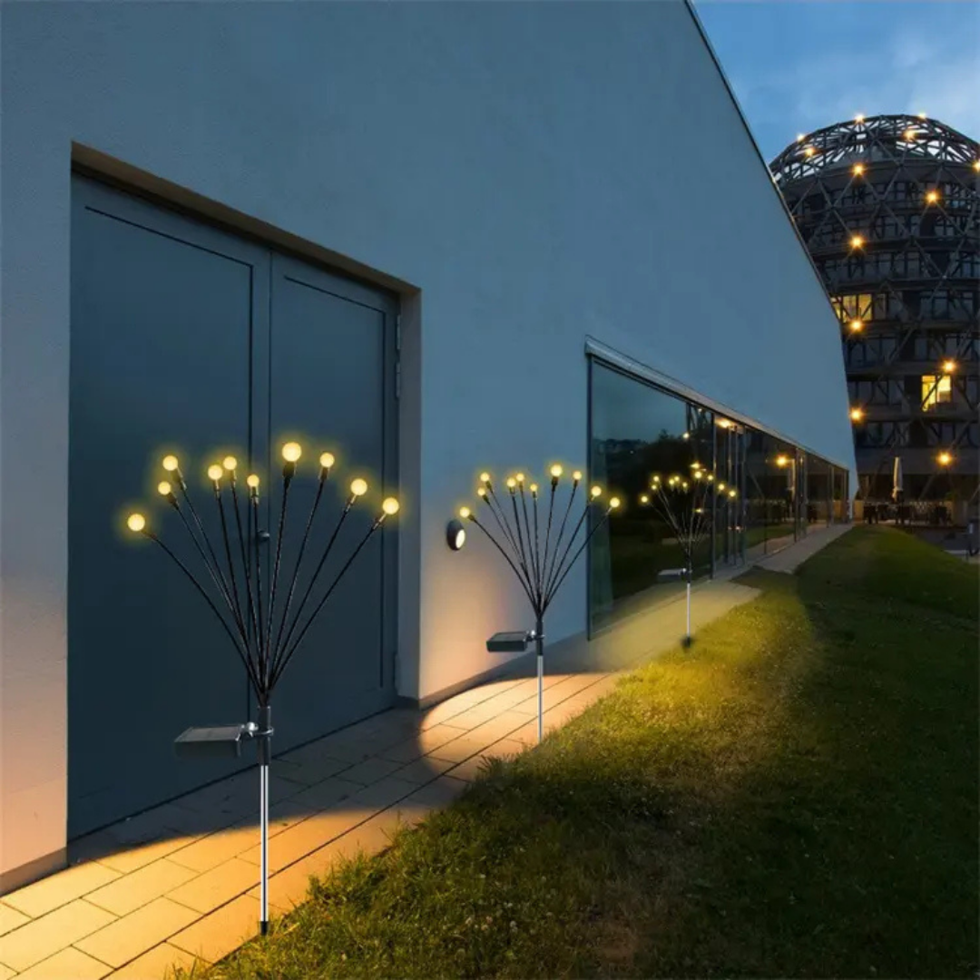 SOLAR LED ATESBÖCEGI BAHÇE ISIKLARI 2 ADET