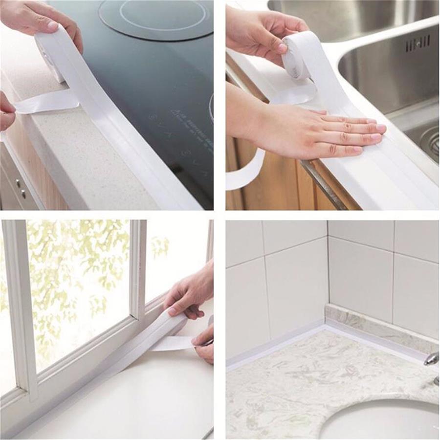 Su Sızdırmaz Geçirmez Bant Lavabo Küvet Kenar Bandı 2 adet