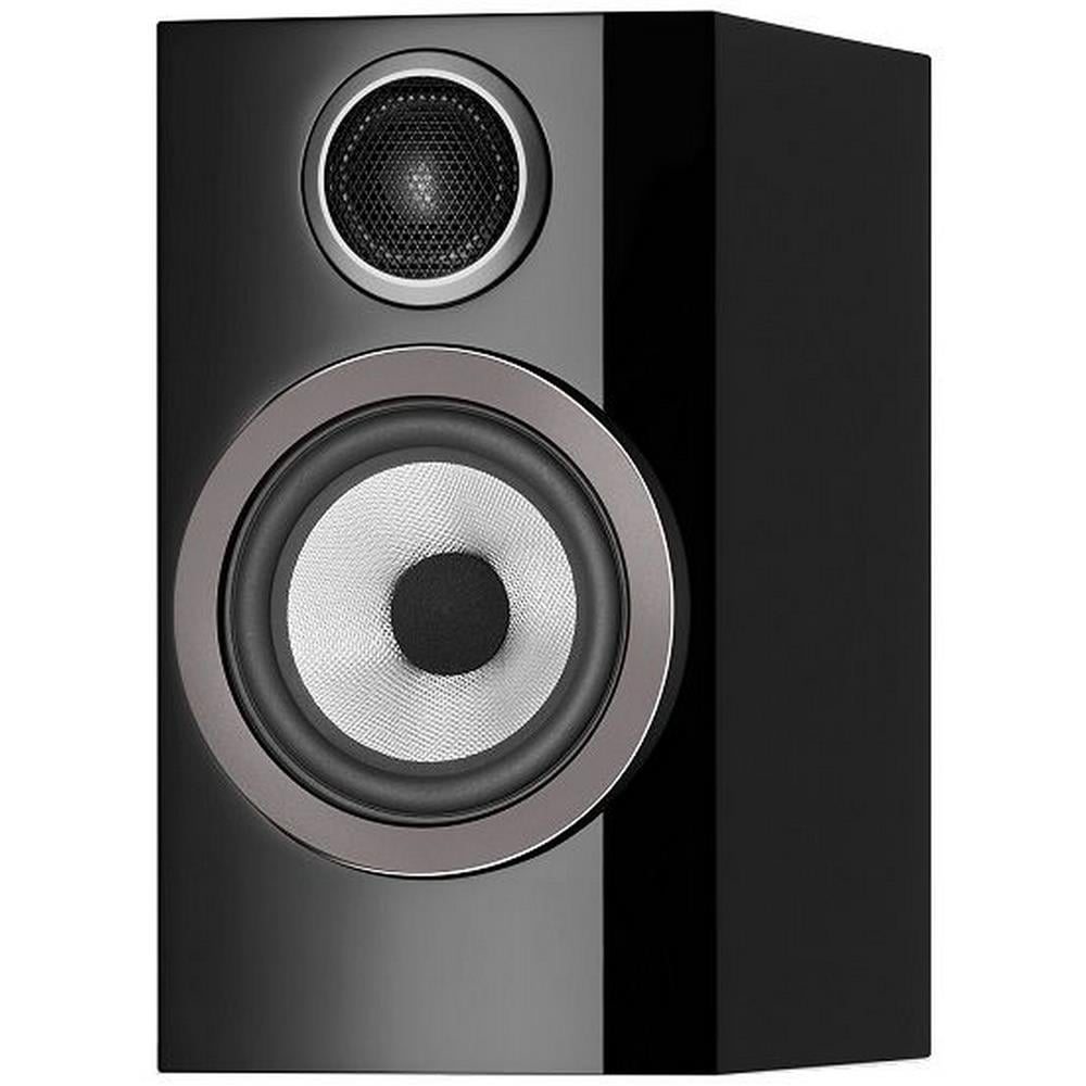 Bowers & Wilkins 707 S3 Bookshelf/Raftipi Hoparlörler Parlak Siyah Çift