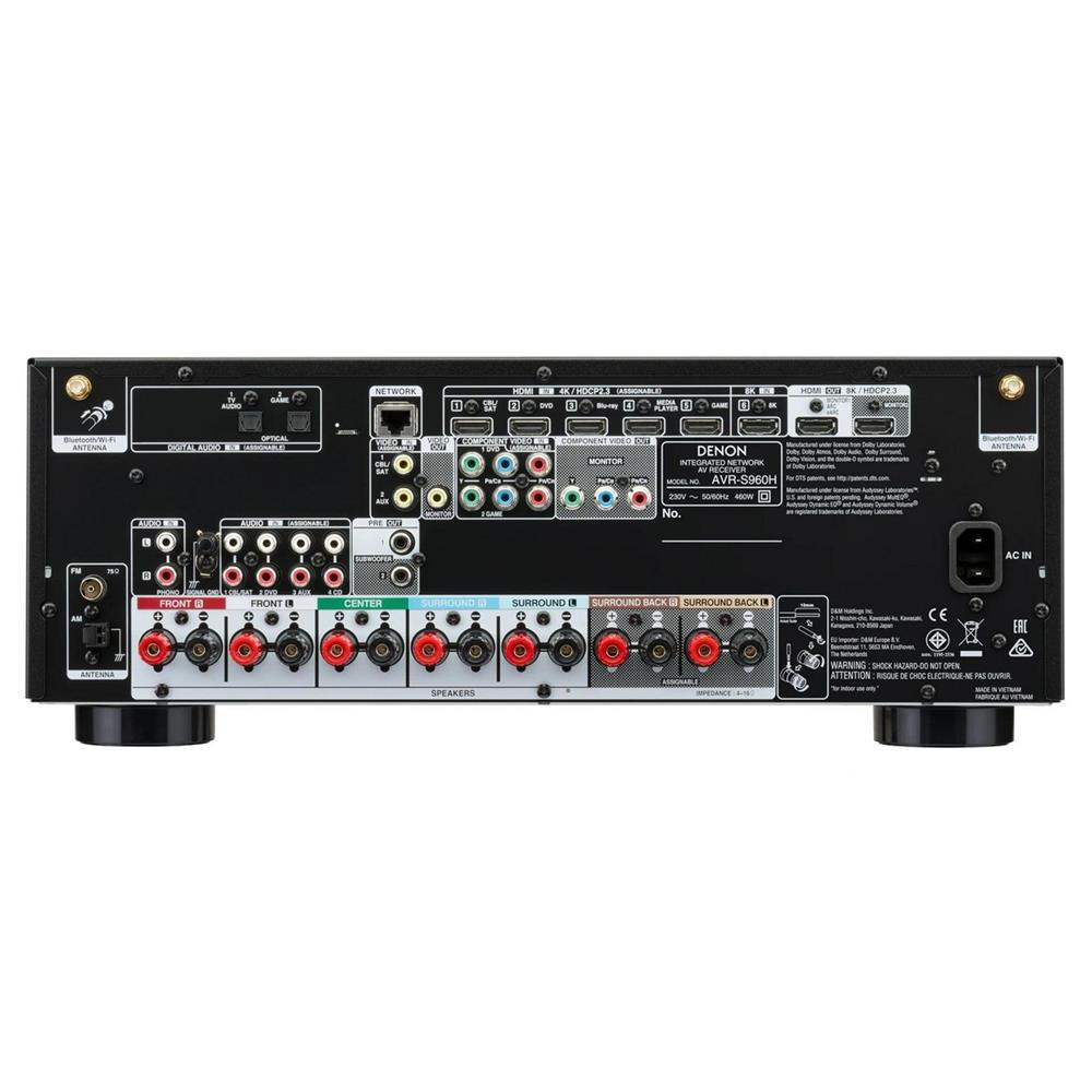 Denon AVR-S960H A/V Surround Receiver