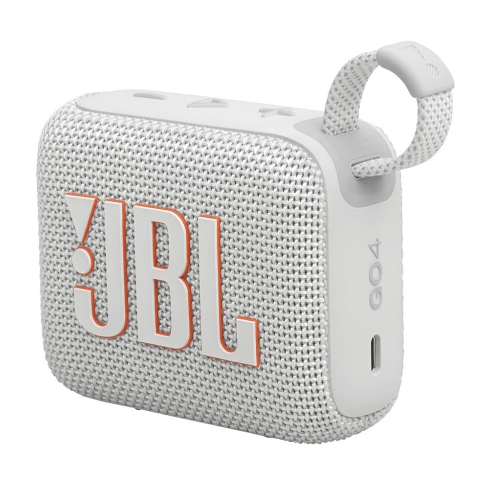 JBL Go4, Bluetooth Hoparlör, IP67, Beyaz