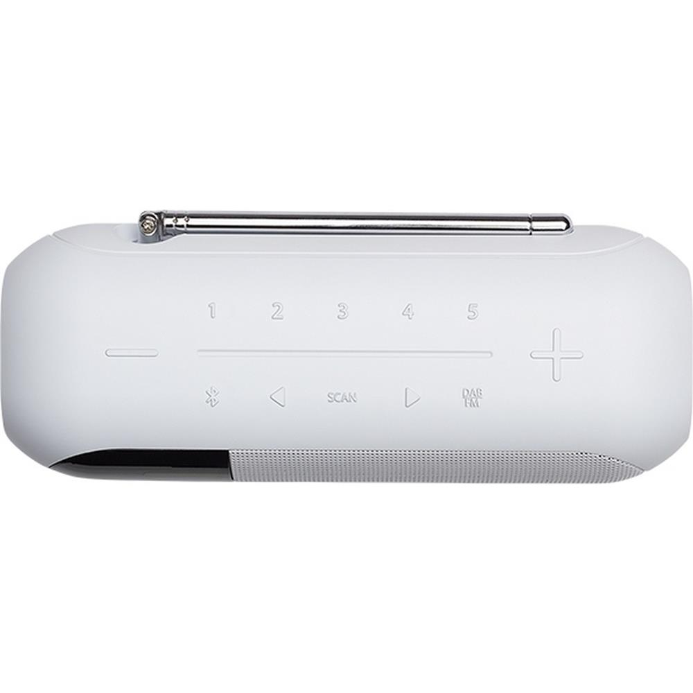 JBL Tuner2 Bluetooth Hoparlör DAB-FM Radyo PX7 Beyaz