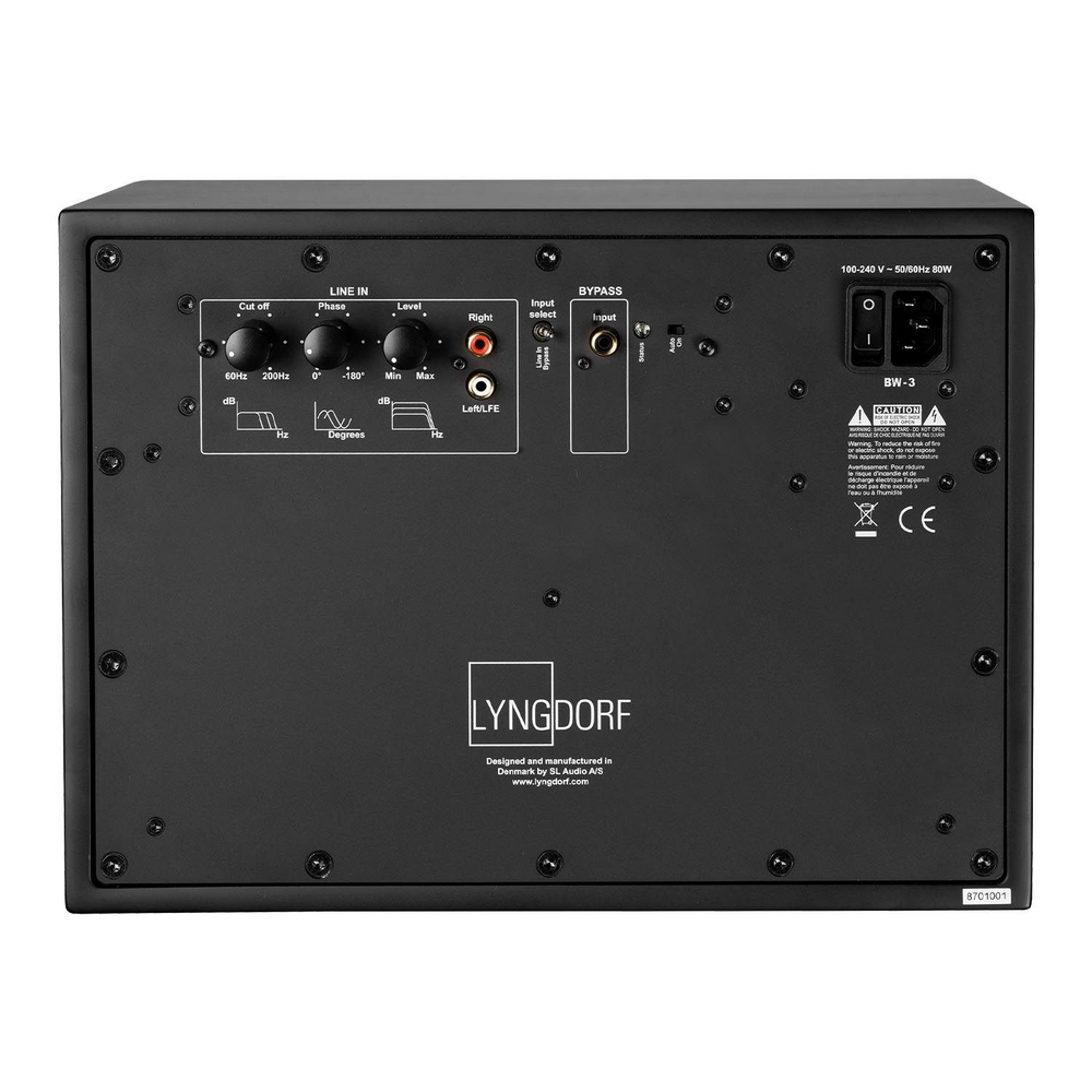 Lyngdorf BW-3 400W Class D 8