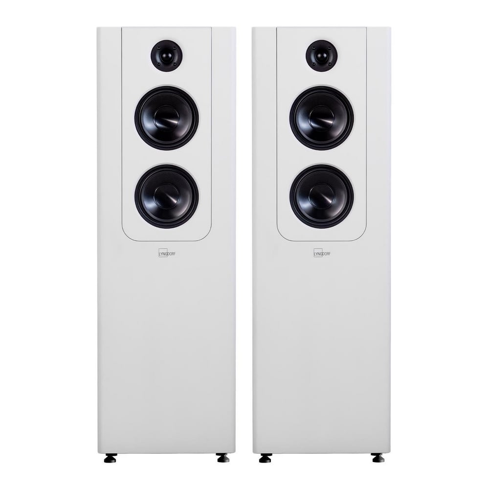 Lyngdorf FR-2 Tower/Kule Hoparlör Beyaz Çift