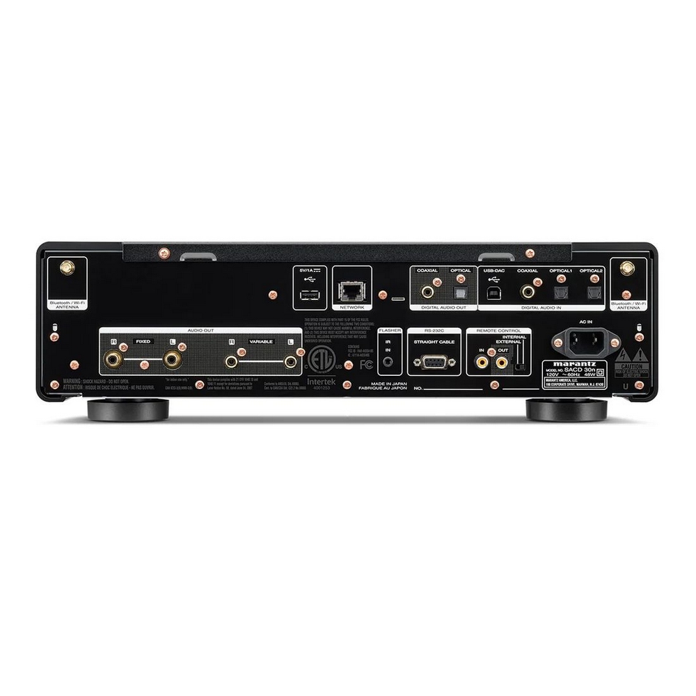 Marantz SACD 30n Network Streaming SACD / CD Player Siyah