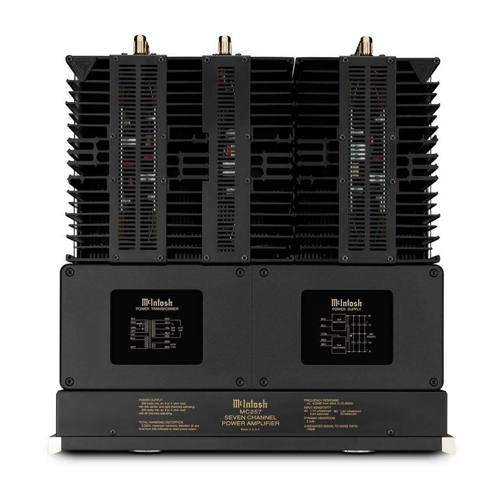 McIntosh MC257 7-Channel Solid State Power Ampliler